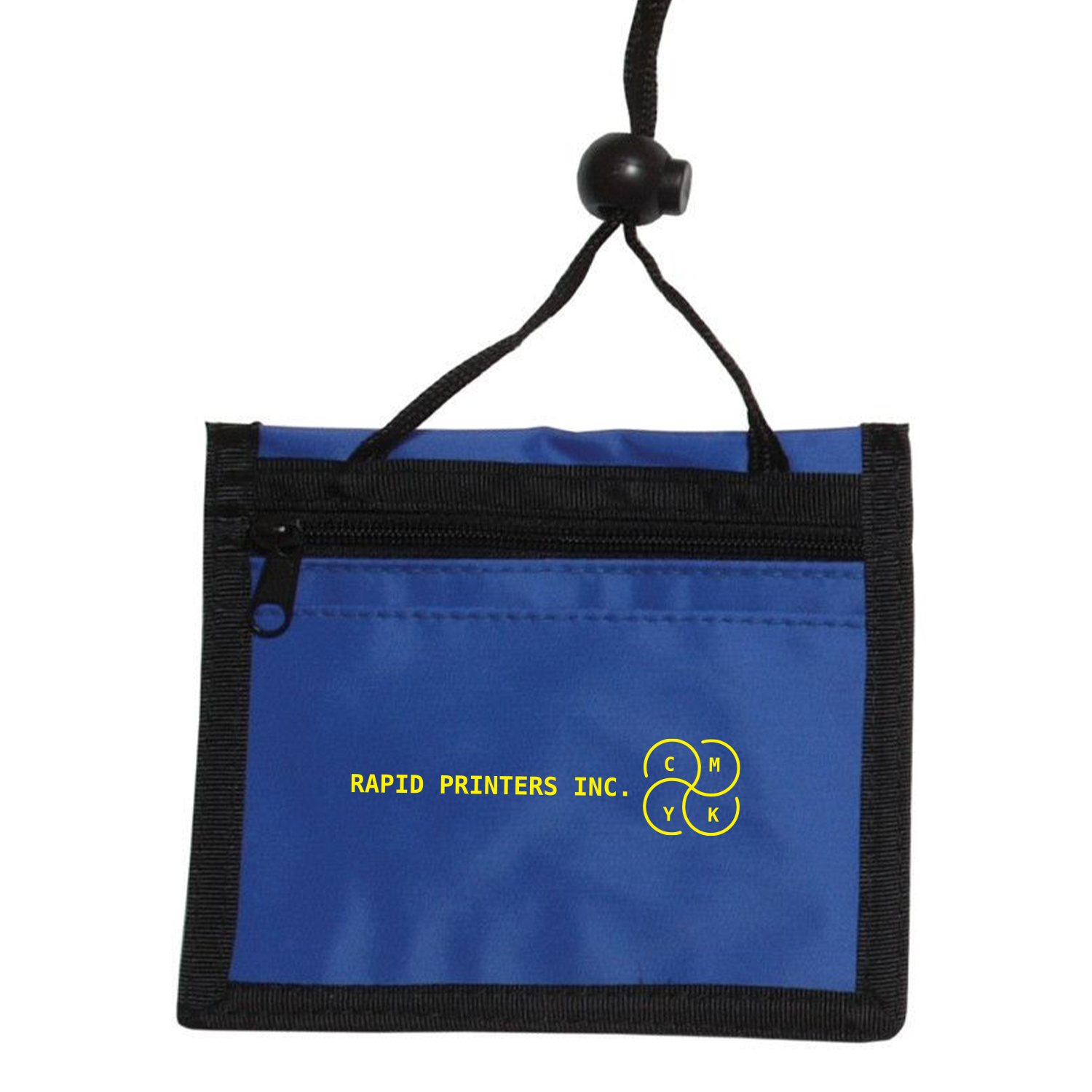 5.00" W x 4.25" H - 3-Pocket Credential Wallet (1 Color Imprint) 1