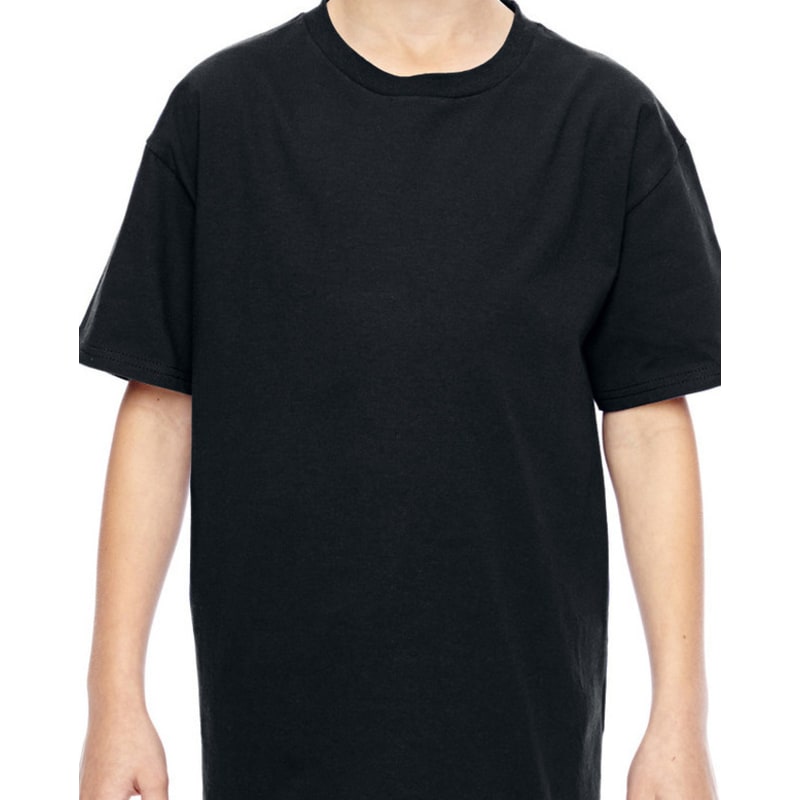 Hanes Youth 4.5 Oz., 100% Ringspun Cotton Nano-T® T-Shirt 5