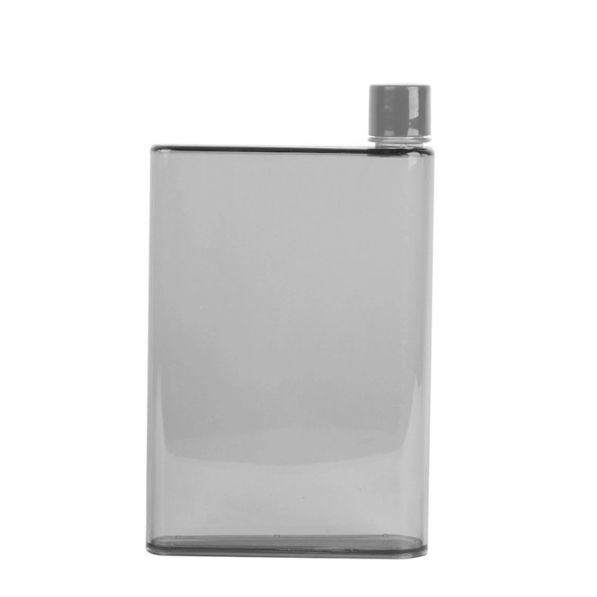 Clear Reusable Slim Flat Water Bottle 6