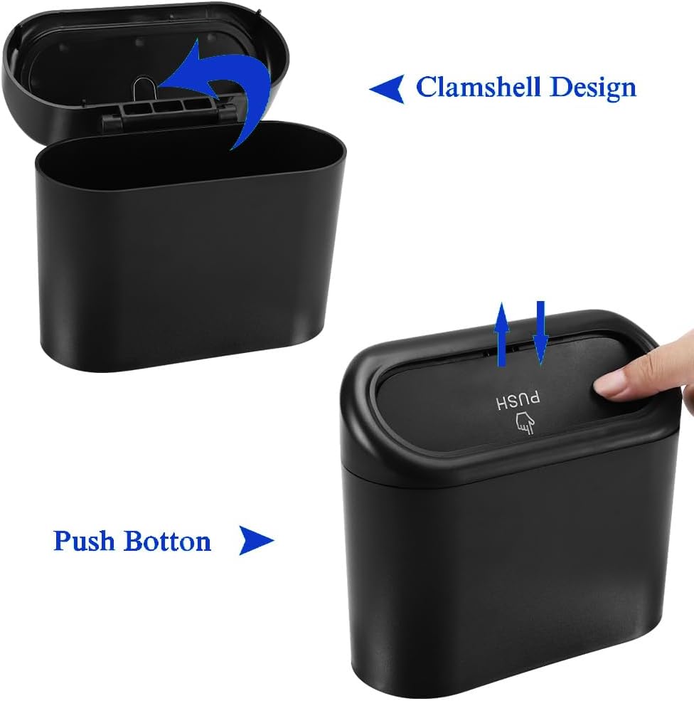 Car Trash Can with Lid 3