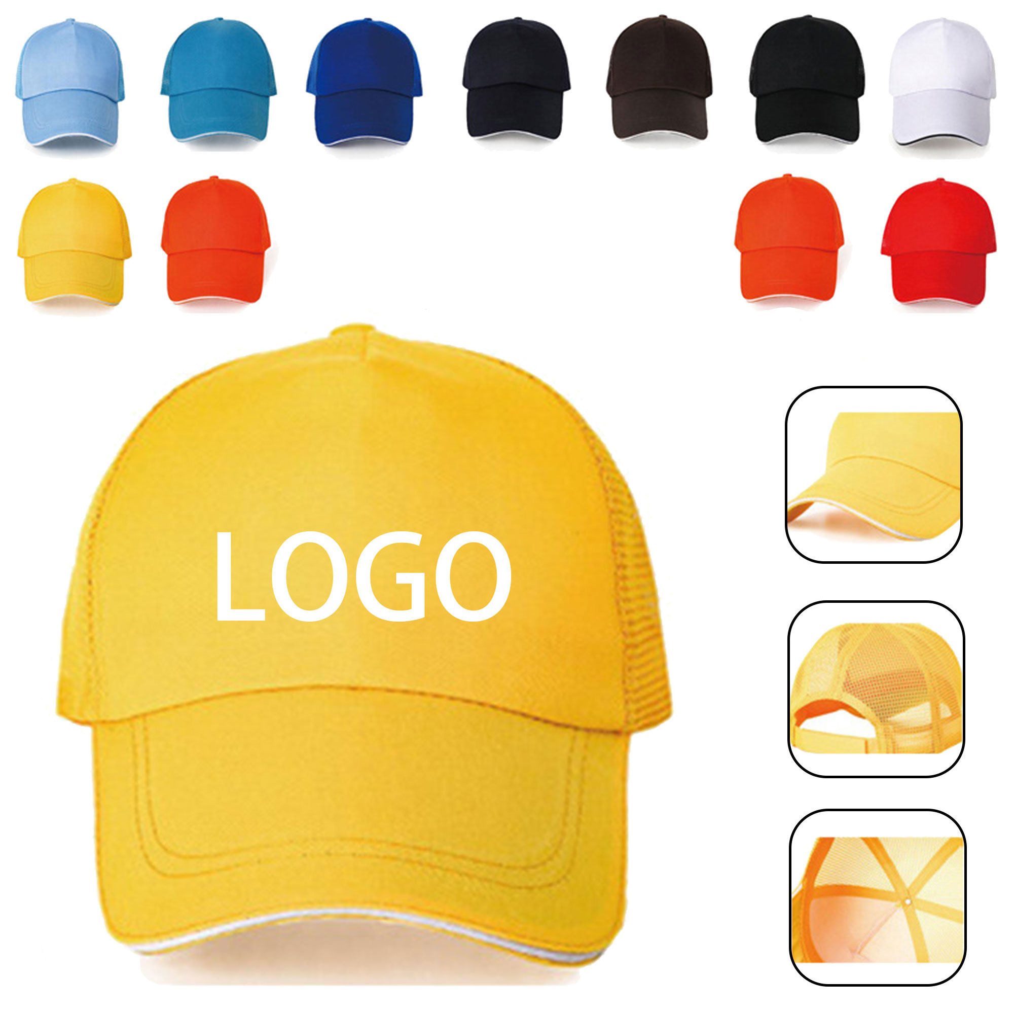 Cotton Baseball Cap 1