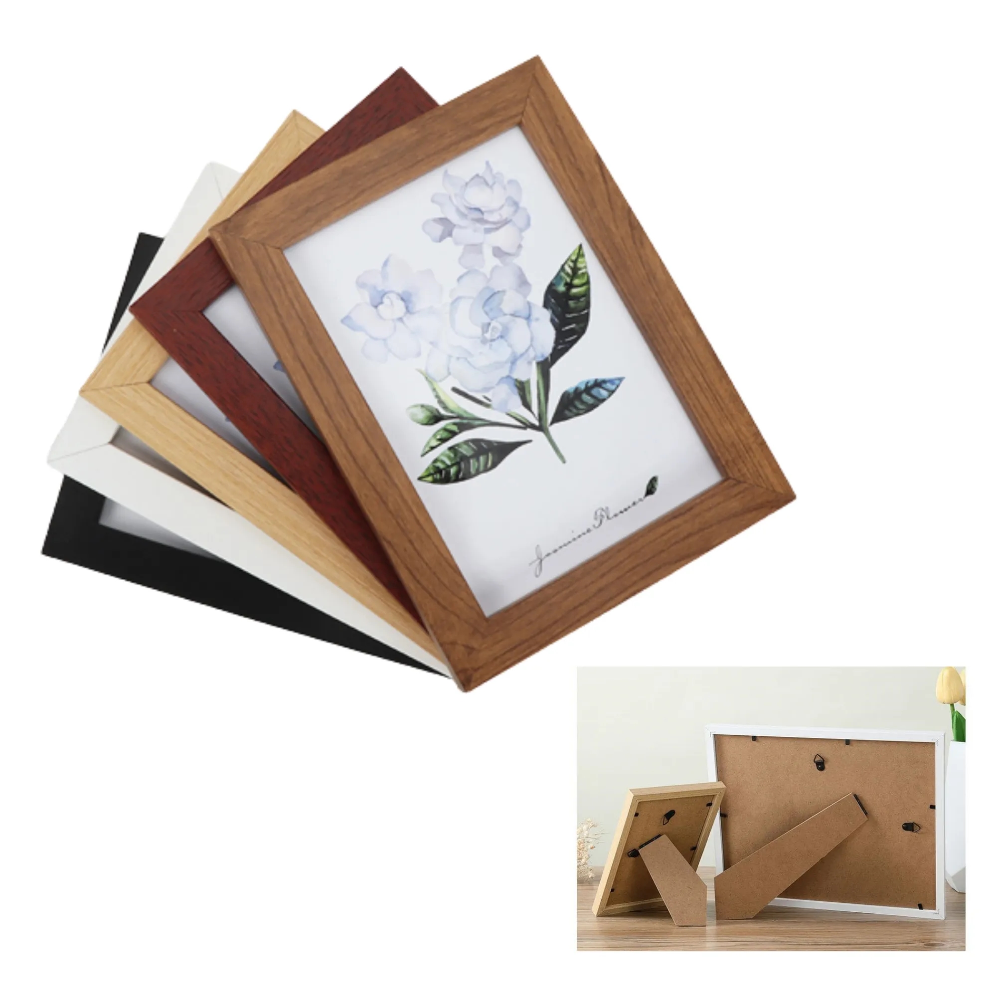 4.8"x6.8" Wood Photo Frame 3