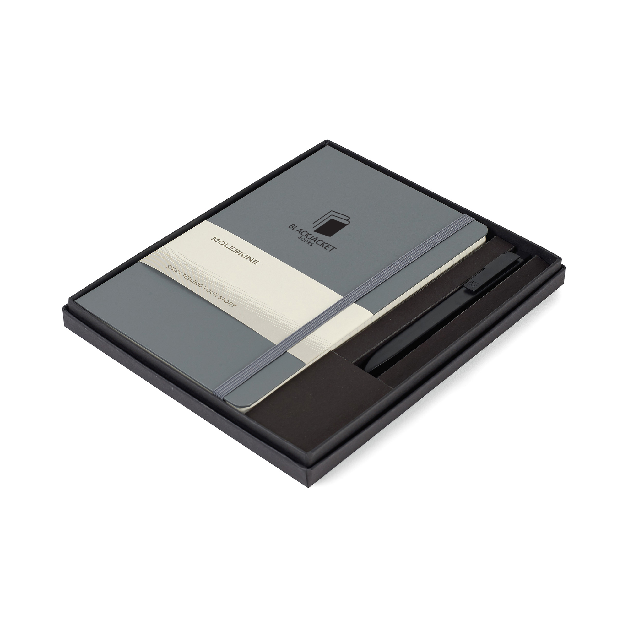 Moleskine® Large Notebook and GO Pen Gift Set 5