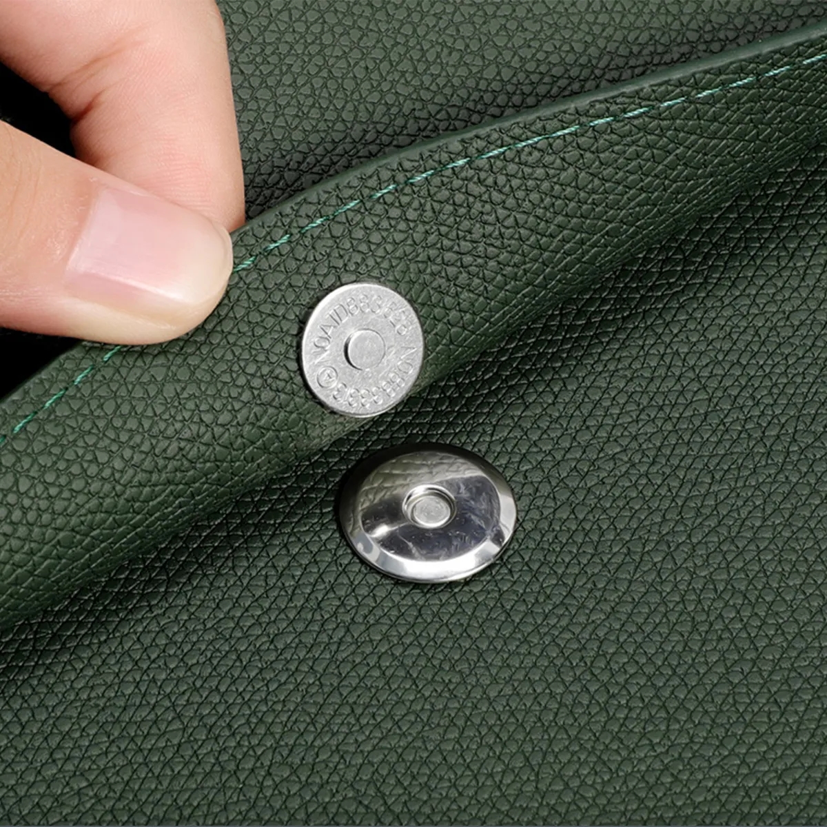 PU Leather A4 File Document Holder Waterproof Envelope Case 2