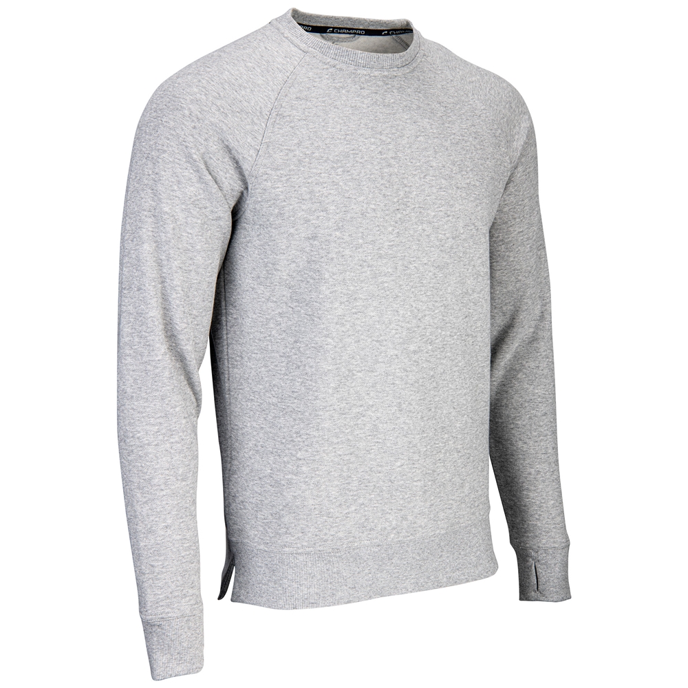 Victory Fleece Men's Split Hem Crew, custom hoodie or sweatshirt with logo imprint 19