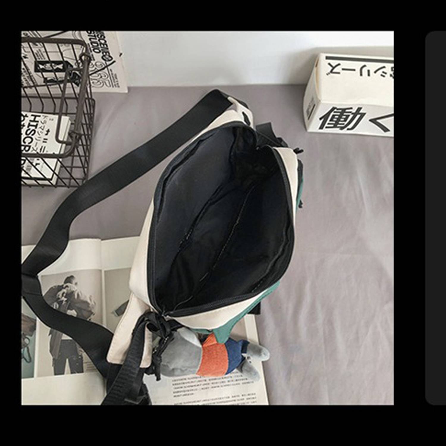Versatile Trendy Waterproof Casual Nylon Sports Fanny Pack 5