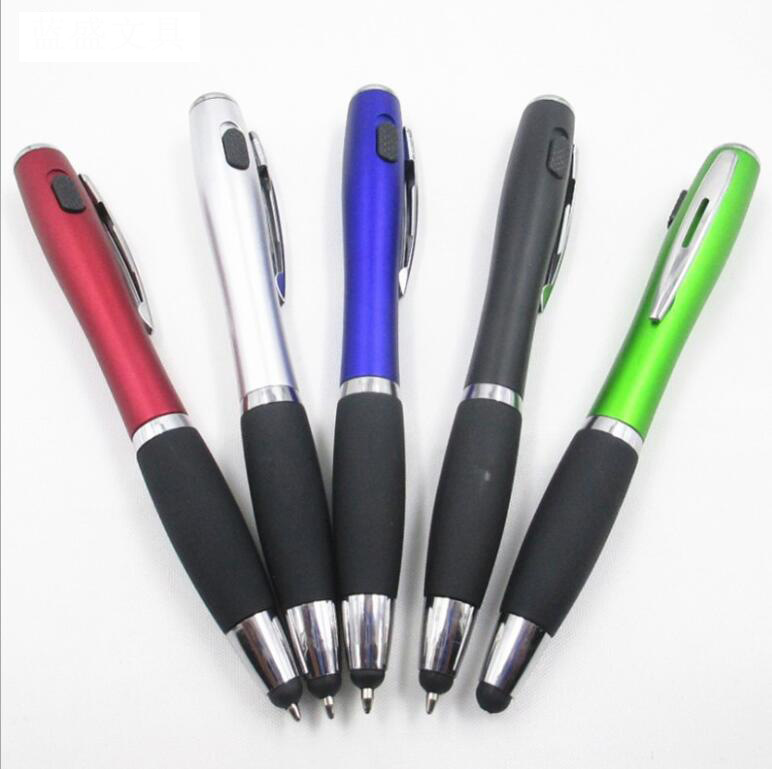 Multi-Function Touch Screen Pen, Stylus, Ballpoint Pen, LED Flashlight 5