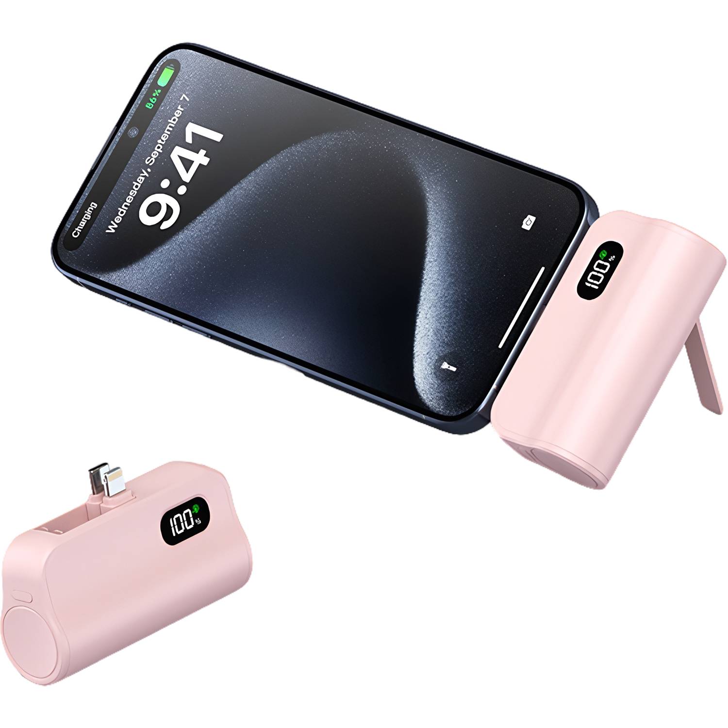 10000mAh Mini Hidden Dual-Port Portable Power Bank 7