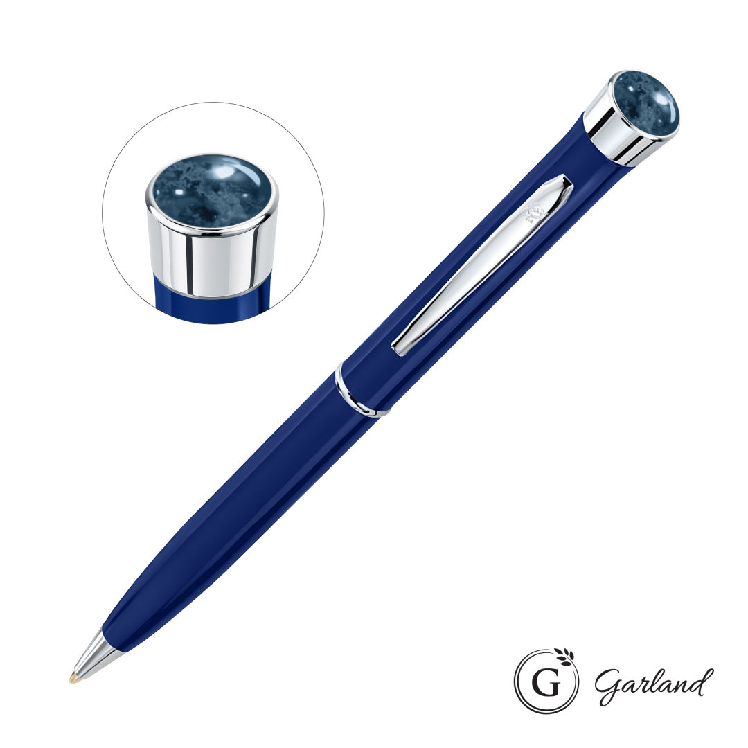 Garland® Color Aura Twist Ballpoint Pen - Chrome Accent 8