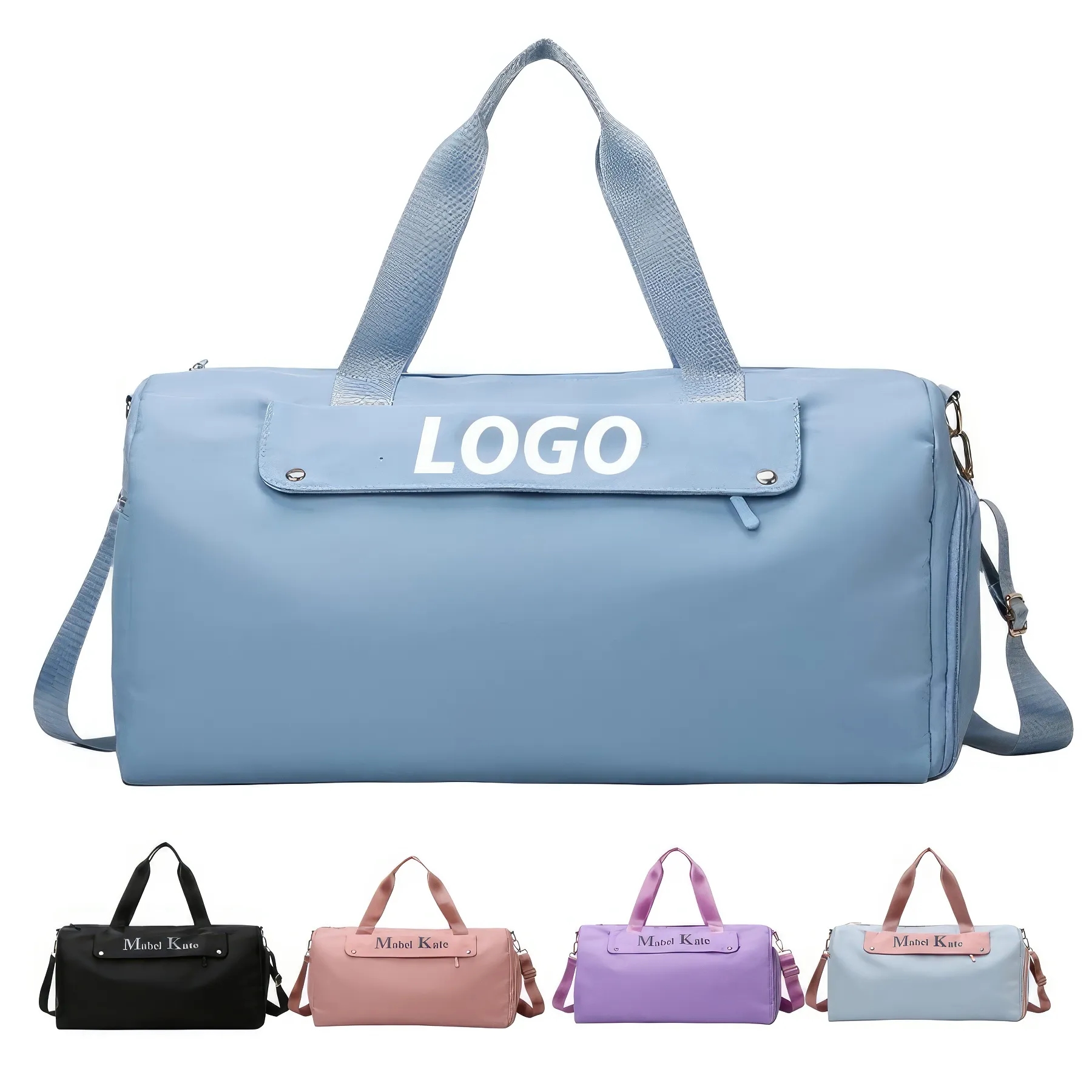 Custom Gym Sports Travel Duffel Bag 7