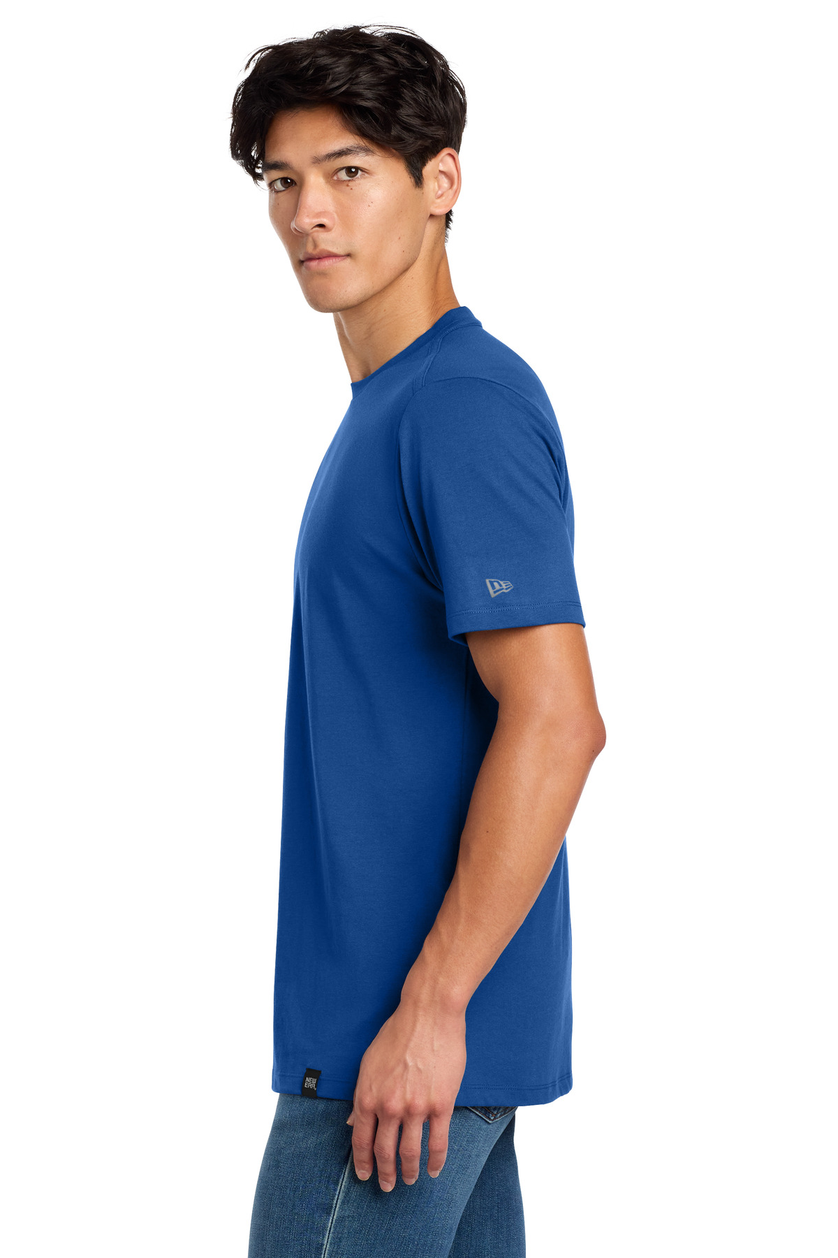 New Era Heritage Blend Crew Tee. NEA100 3