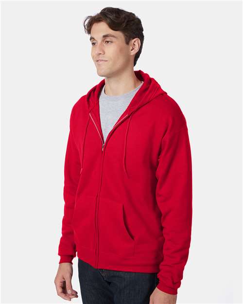 Unisex EcoSmart® Full-Zip Hooded Sweatshirt - P180 49