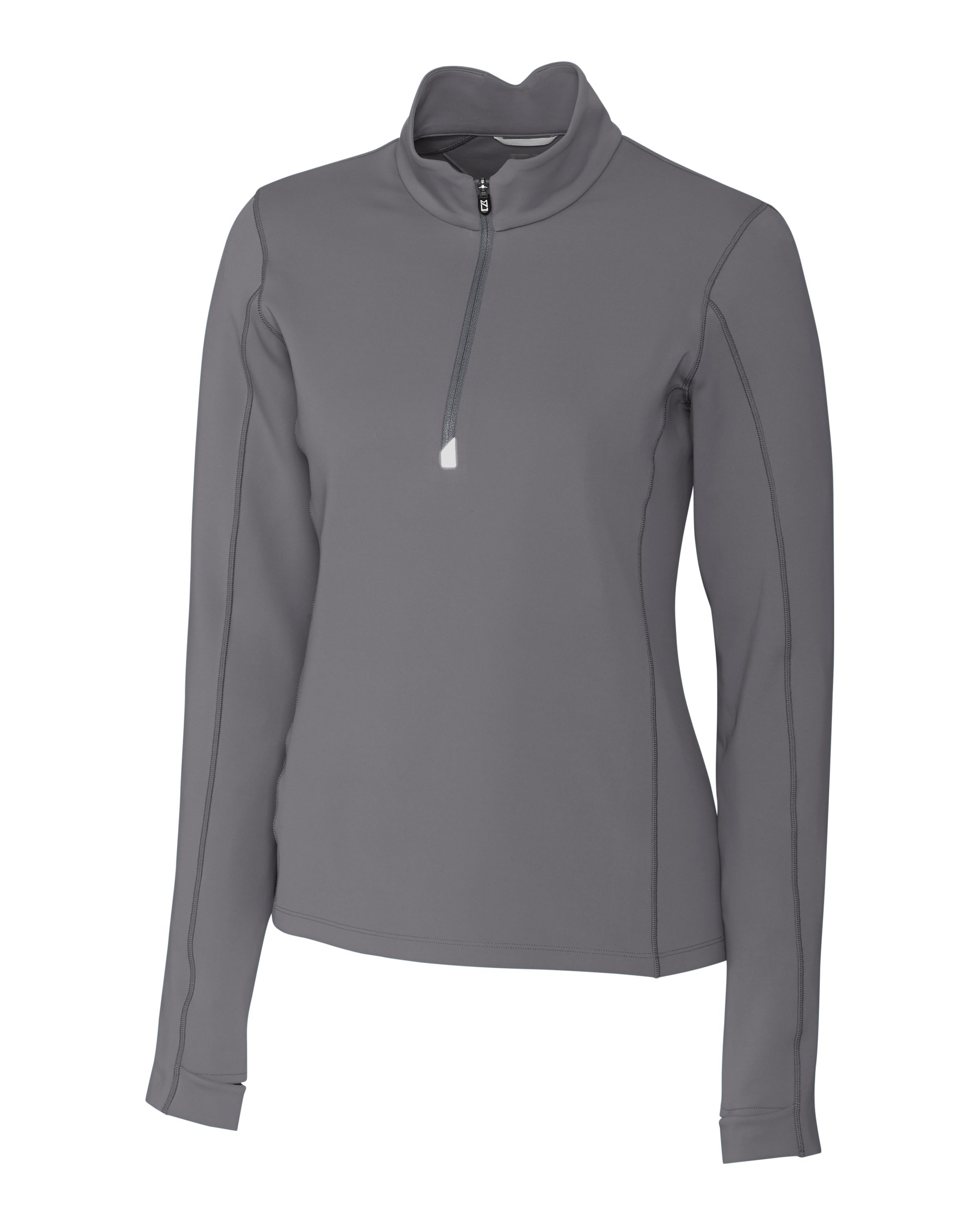 Cutter & Buck Traverse Recycled Smooth Stretch Womens Quarter Zip Pullover 63