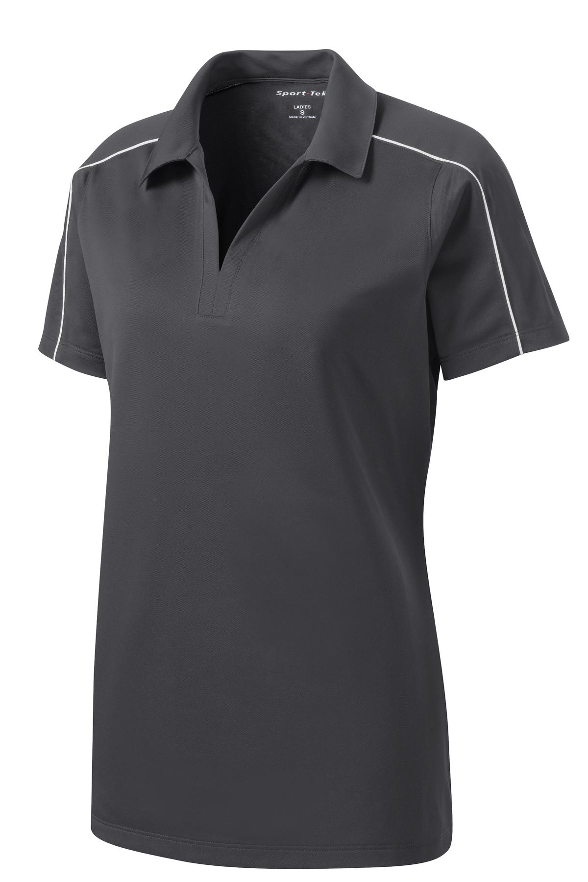 Sport-Tek Women's Micropique Sport-Wick Piped Polo. LST653 18