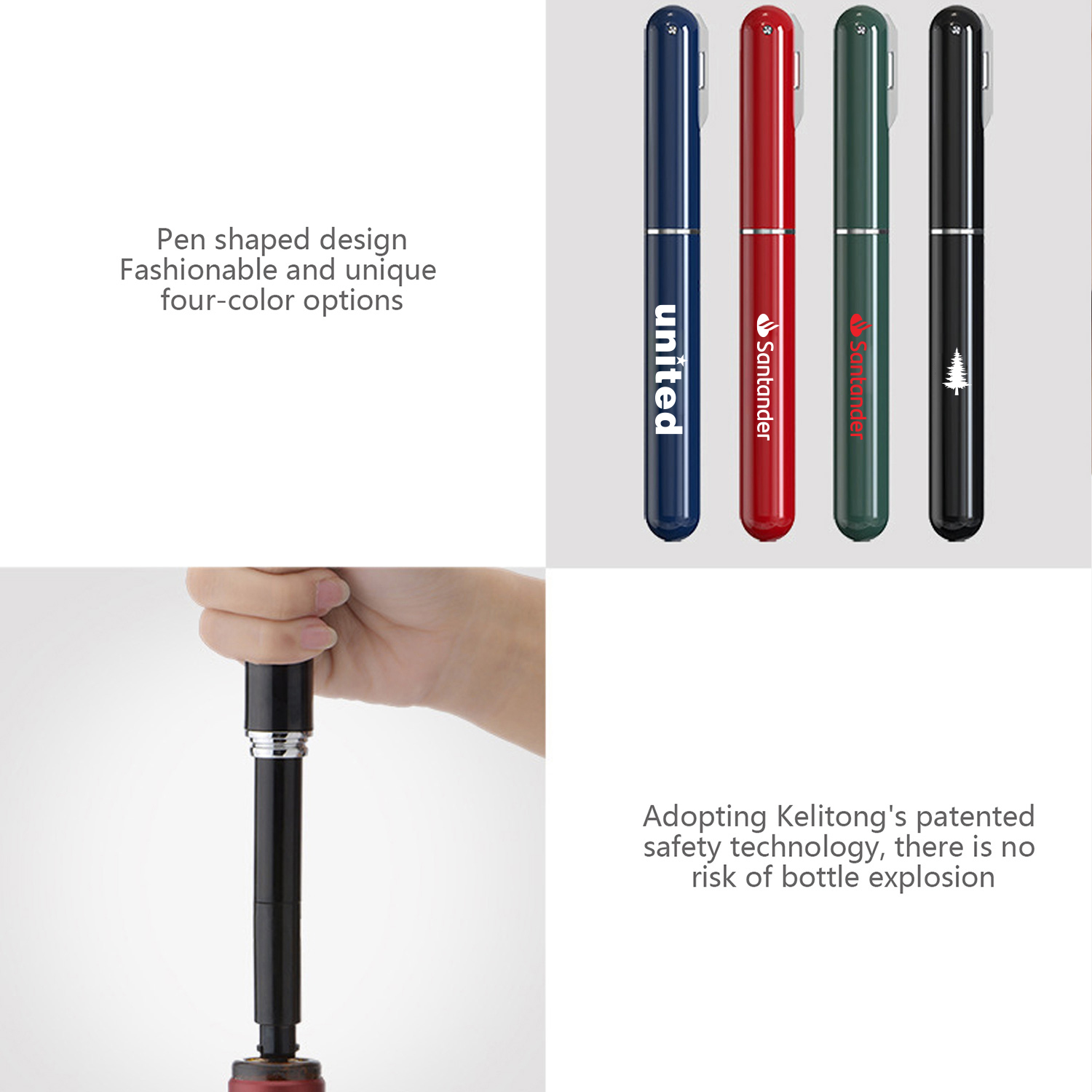 WineVault Air Pressure Wine Opener - Safe Air Pumping & Stainless Steel Needle 10