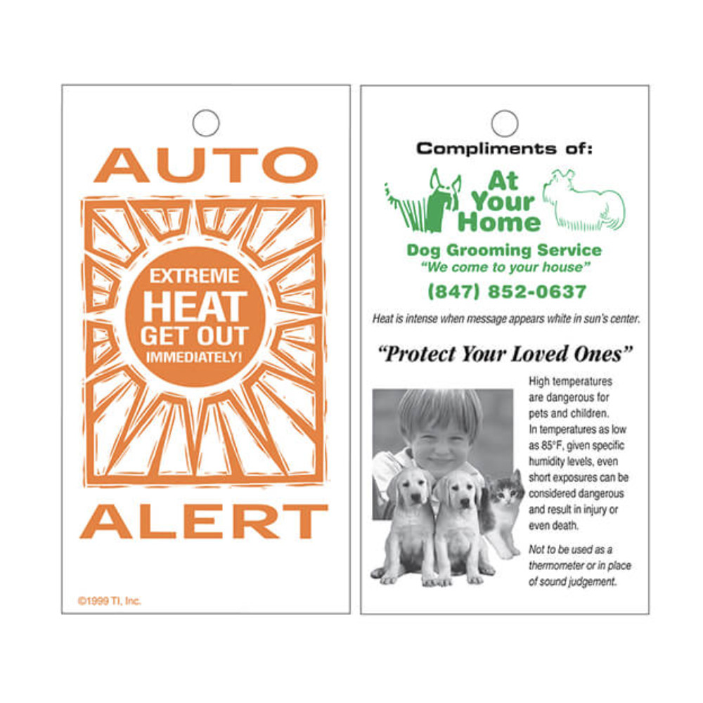 16 Pt Auto Alert Car Thermometer 2