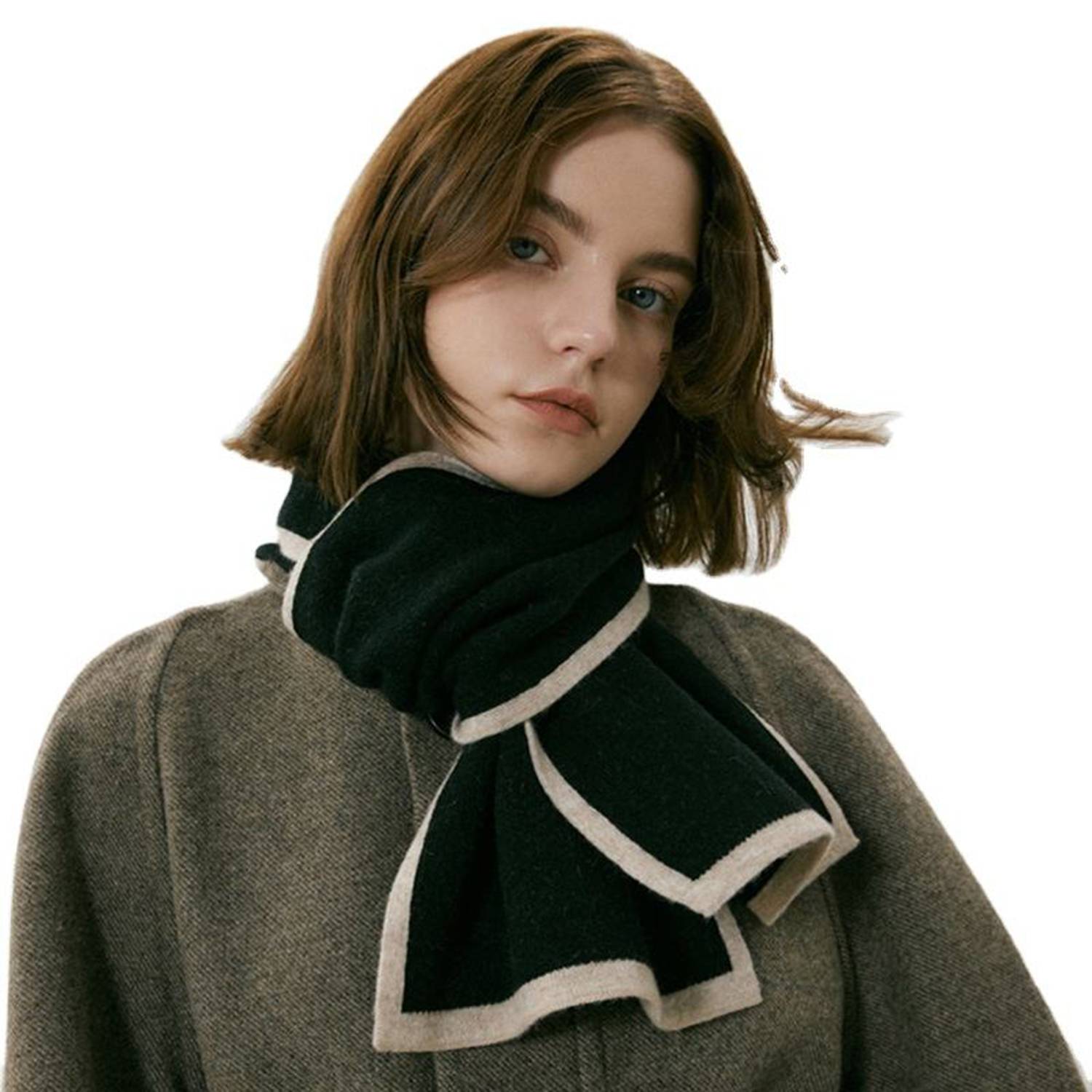 Elegant Women's Cozy Winter Knitted Scarf 3