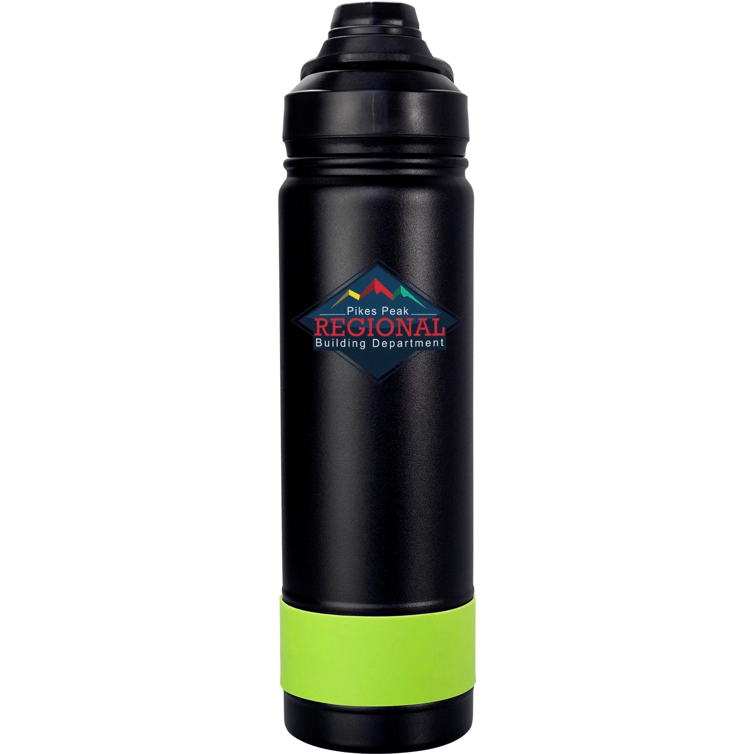 Sip Top 24 oz. Colorful Banded Bottle 10