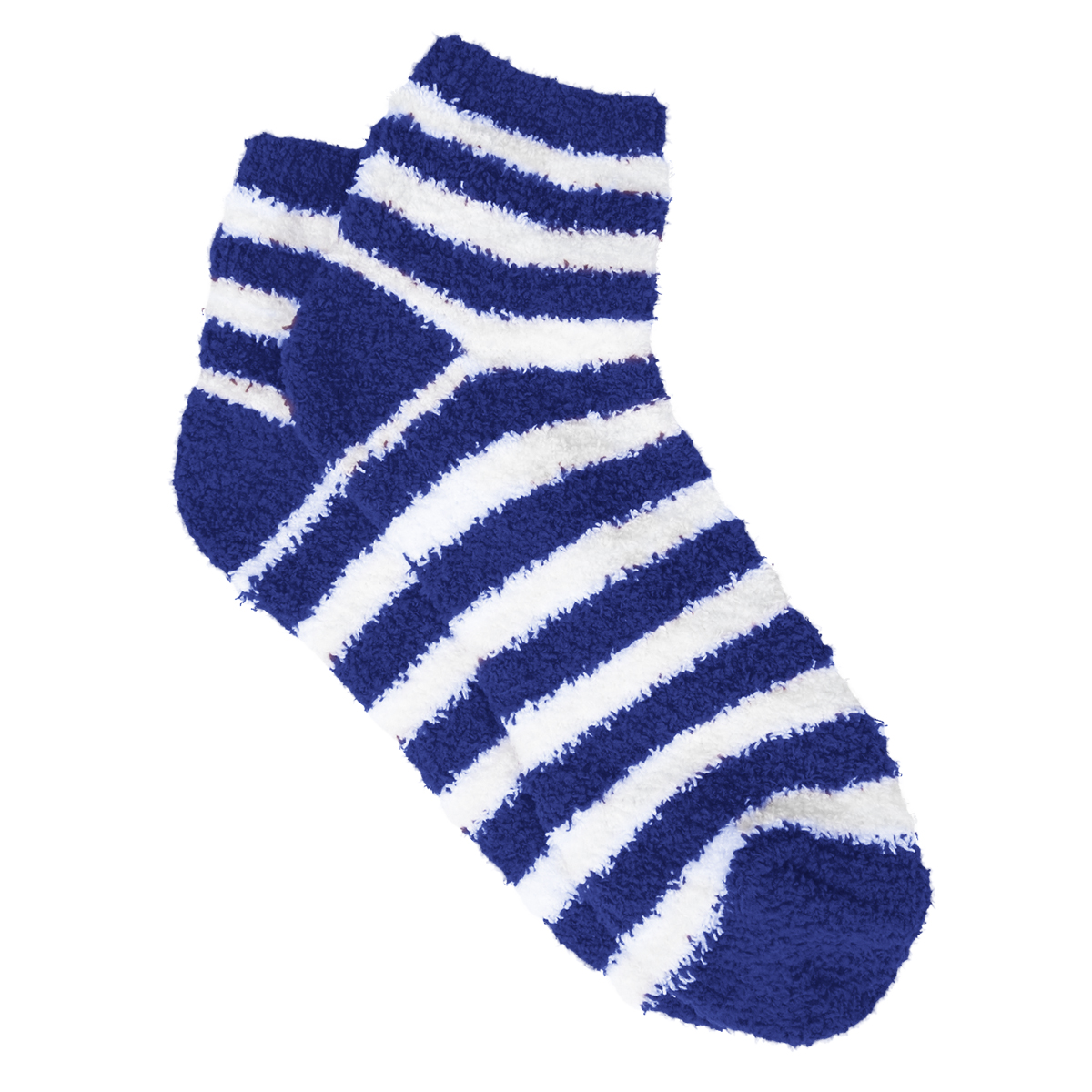 Fuzzy Stripe Socks 13