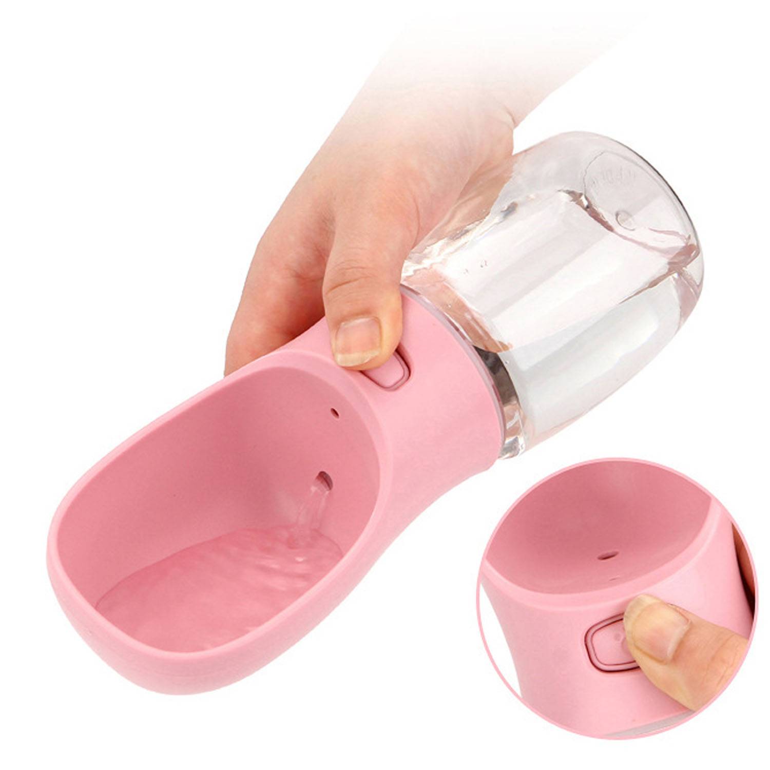 10oz Portable Pet Water Bottle for Outdoor 5