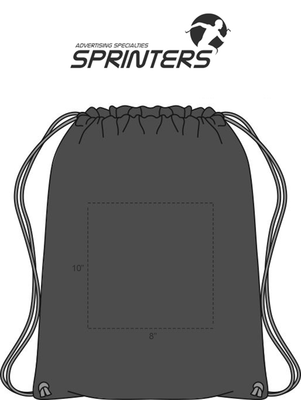 ShoeStash Mesh Drawstring Backpack 2