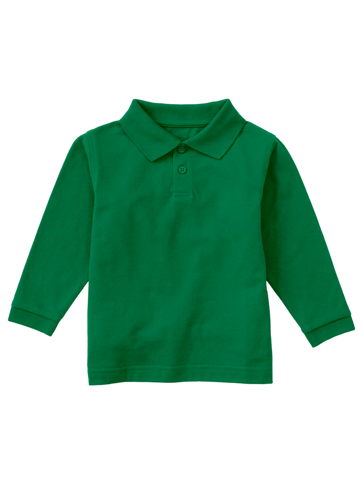 Classroom Uniforms - Children's Unisex Long Sleeve Pique Polo 1