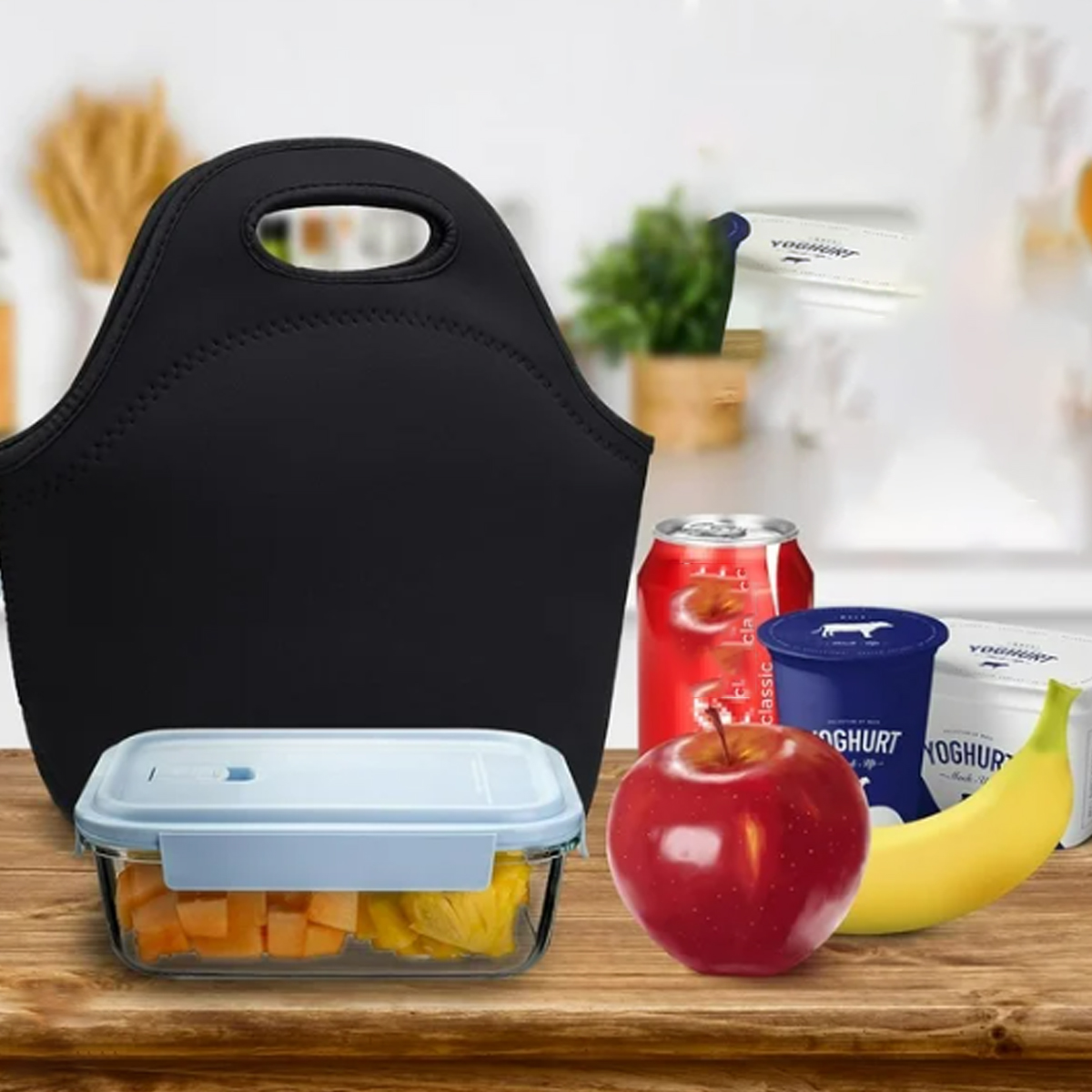 Neoprene Lunch Tote Bag with Handle 4