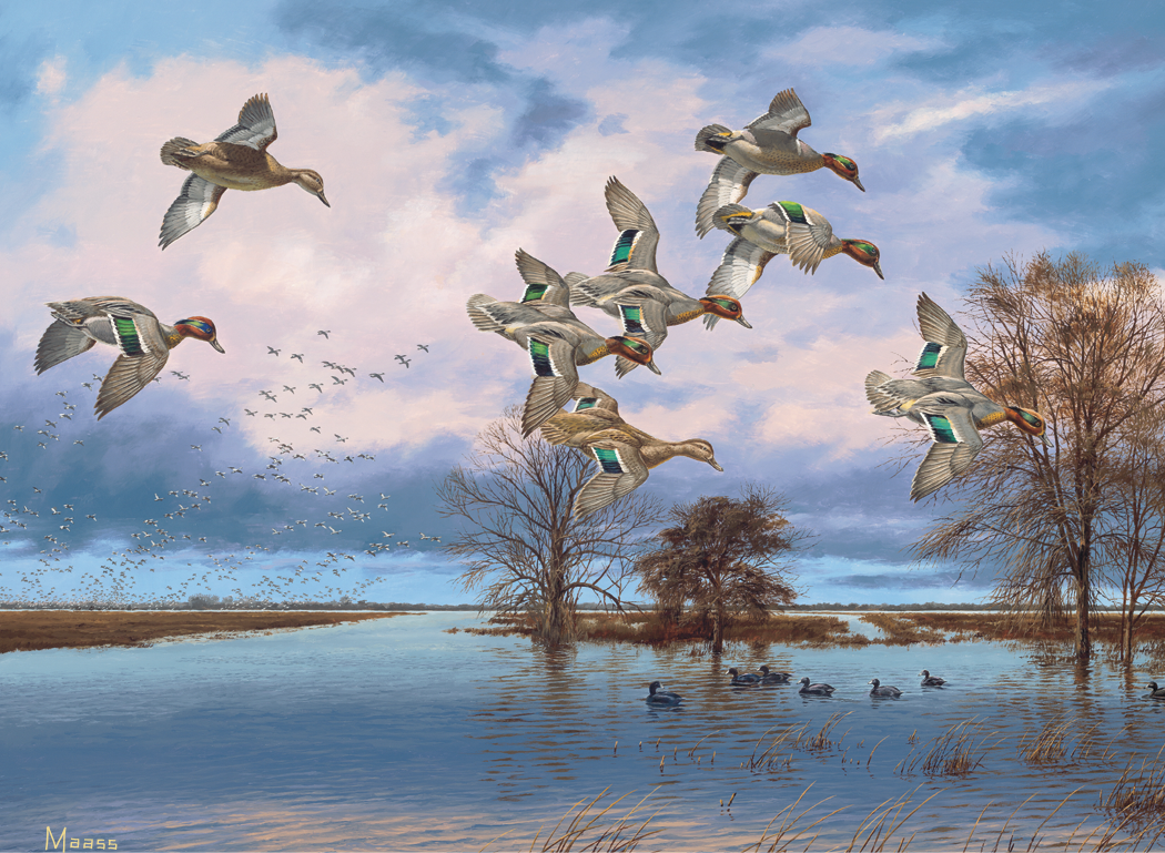 HotLine® Products Maass Wildfowl® Executive Calendar 11