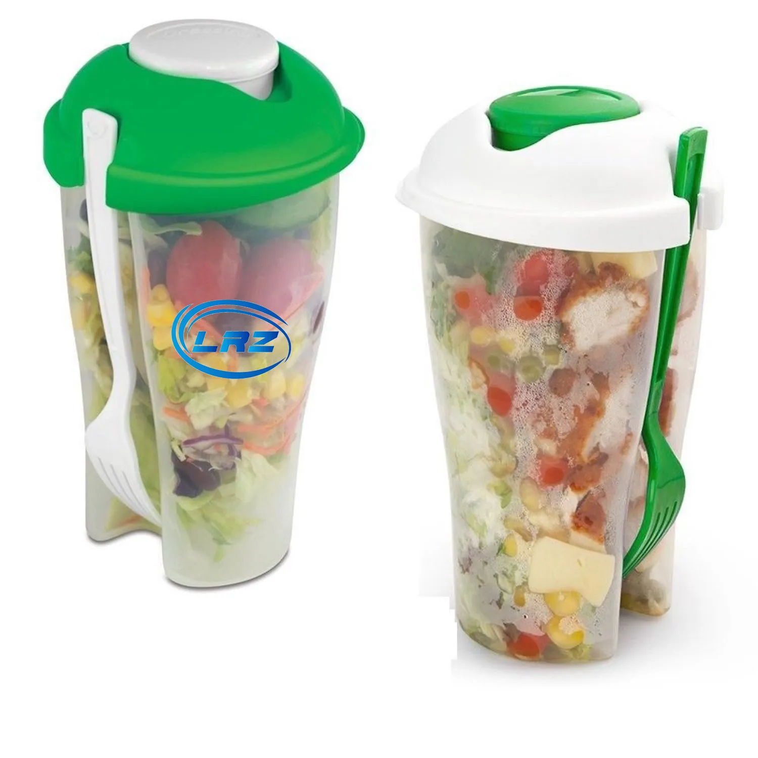 26 Oz. Salad Shaker / Bowl Food Storage Containers 2