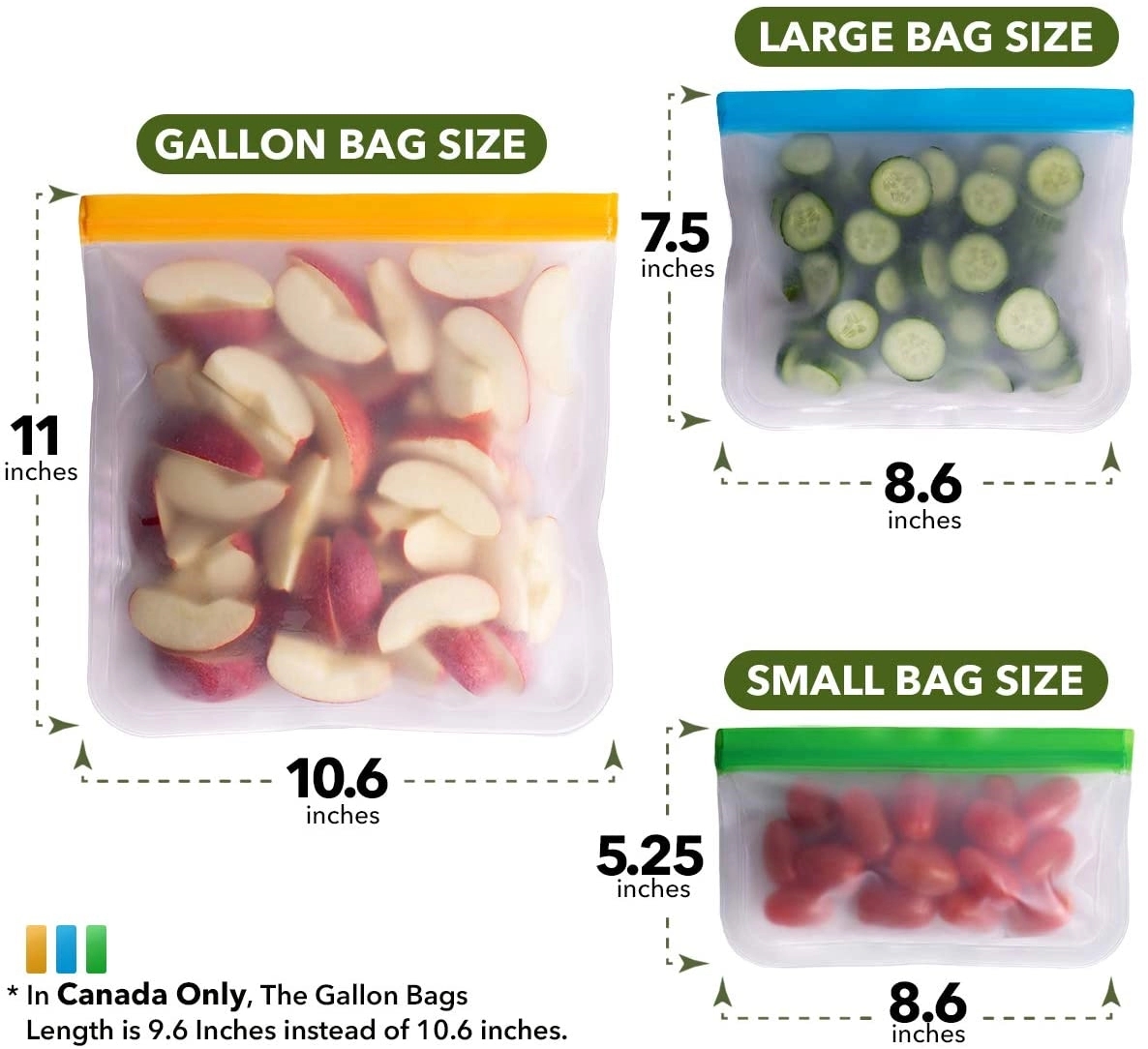 Reusable Silicone Food Storage Bag 3