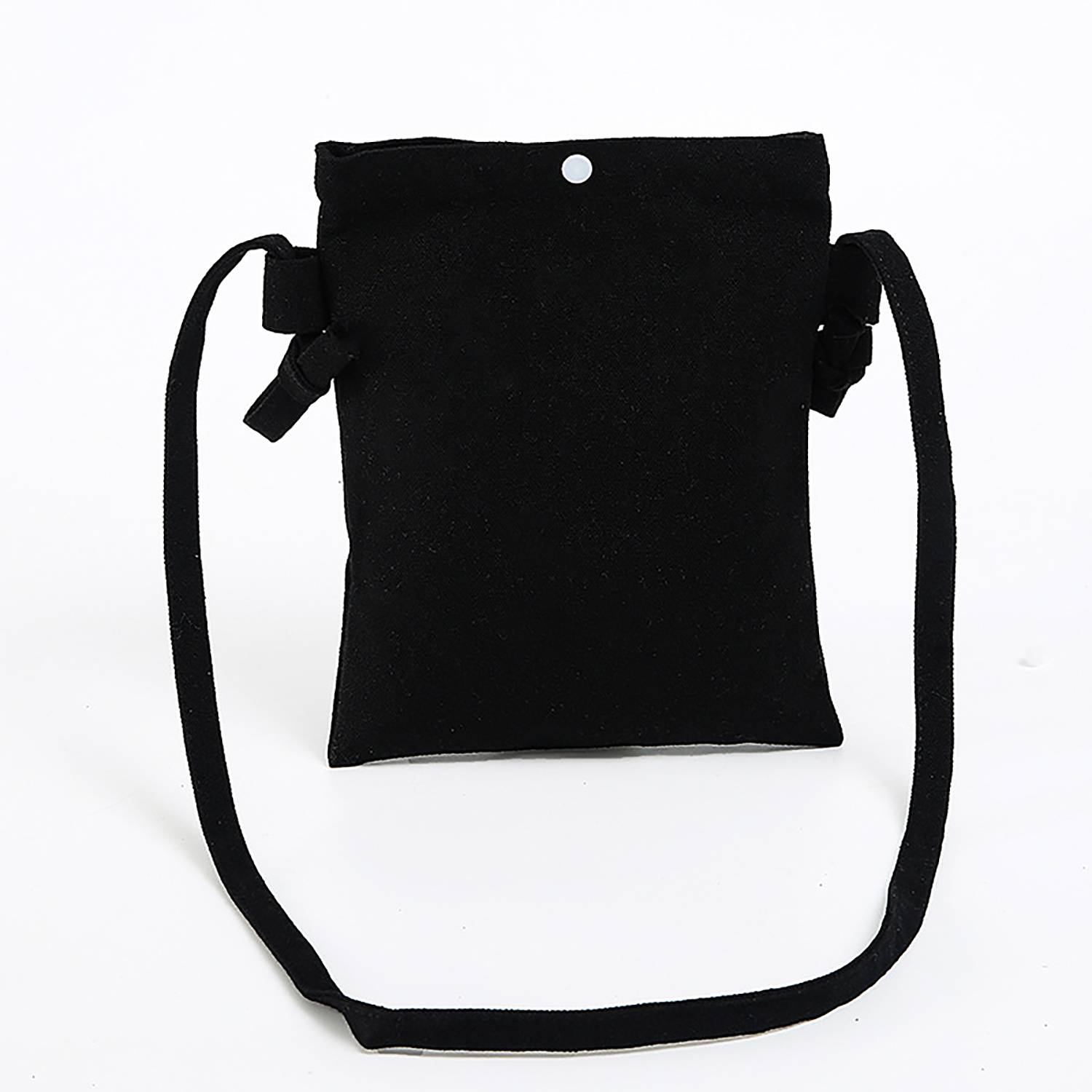 Custom Logo Mini Canvas Crossbody Shoulder Bag 8