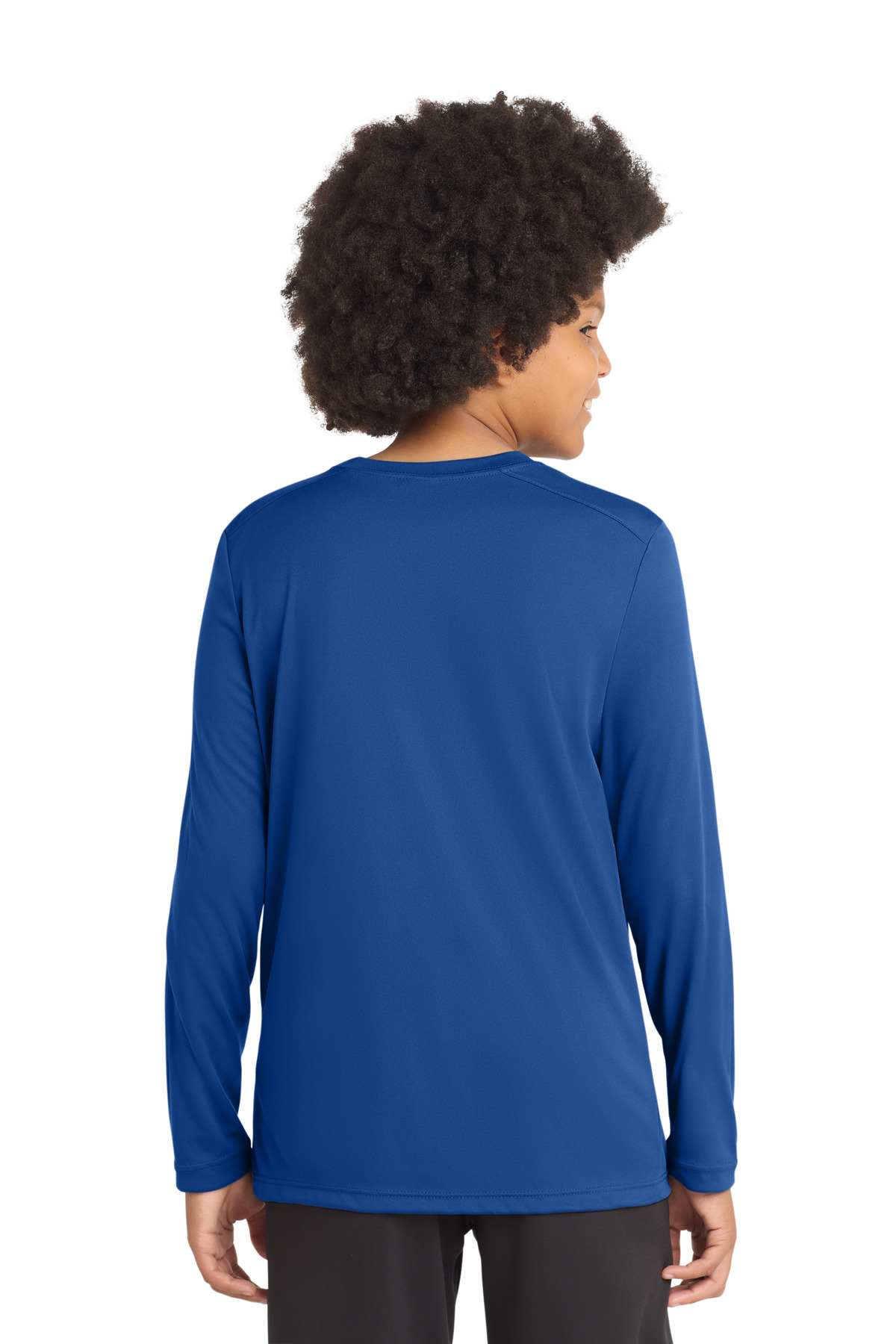 Sport-Tek Youth Posi-UV Pro Long Sleeve Tee. YST420LS 10