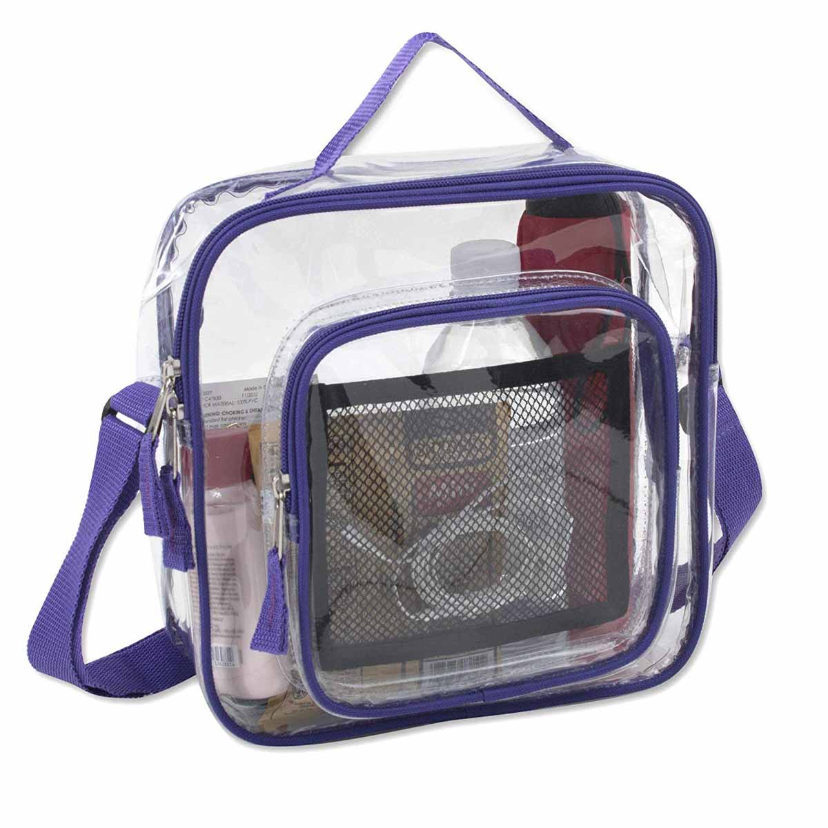 PVC Transparent Shoulder Backpack 5