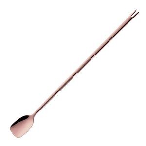 2 In 1 Dual Head Stainless Steel Fork And Square Spoon 10