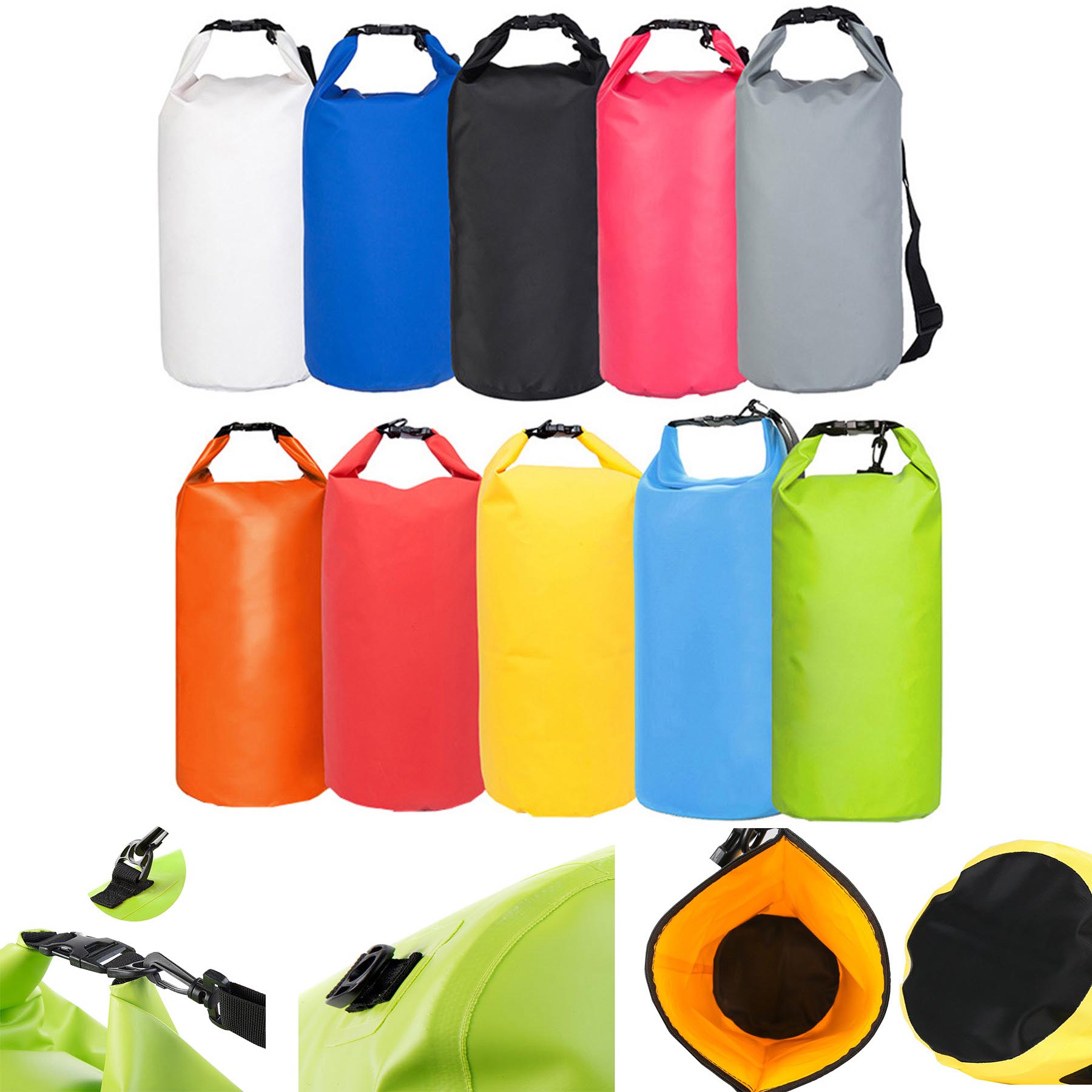 One Shoulder Folding Waterproof Bag 5L 2