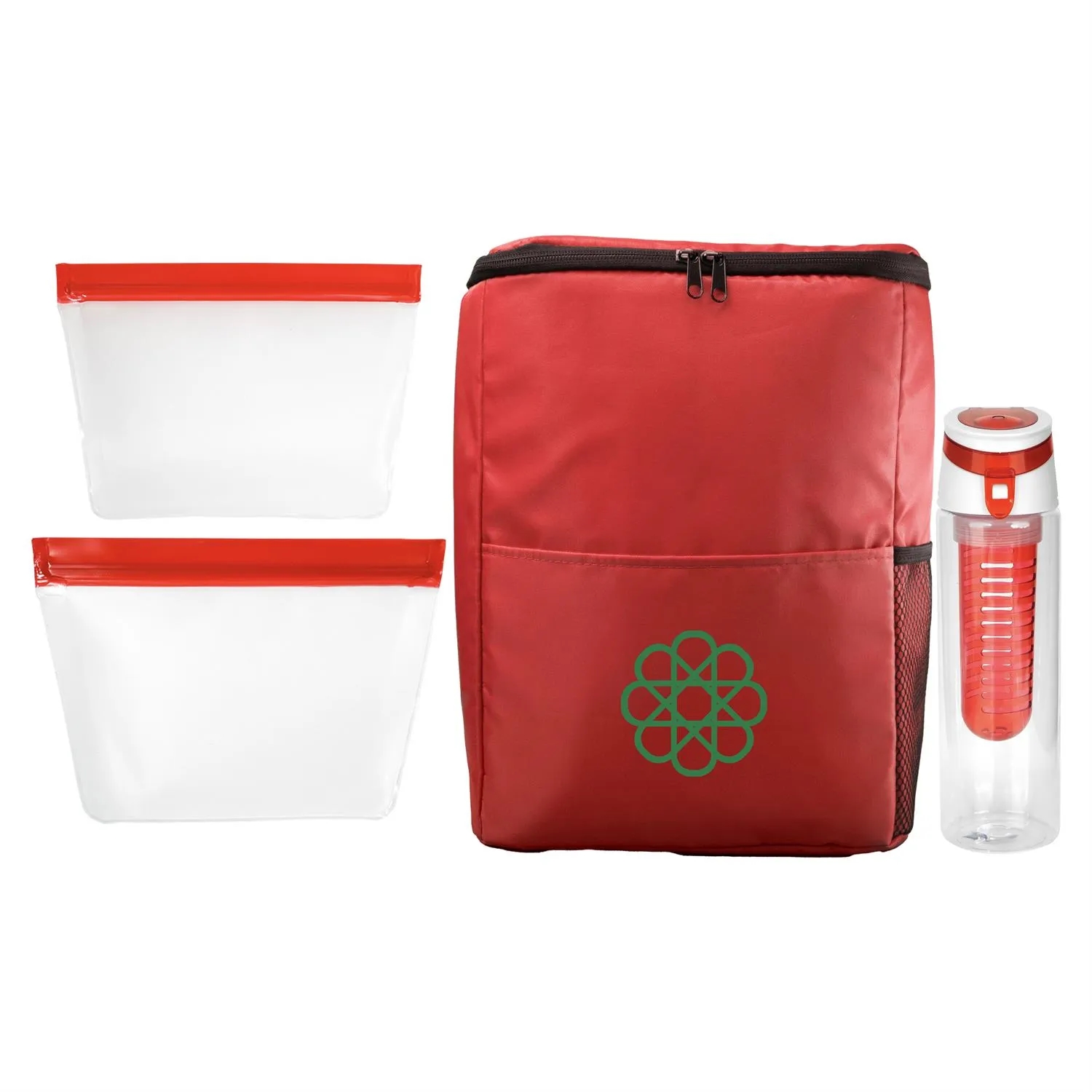 Sporty RPET Food Storage and Drink Set 10