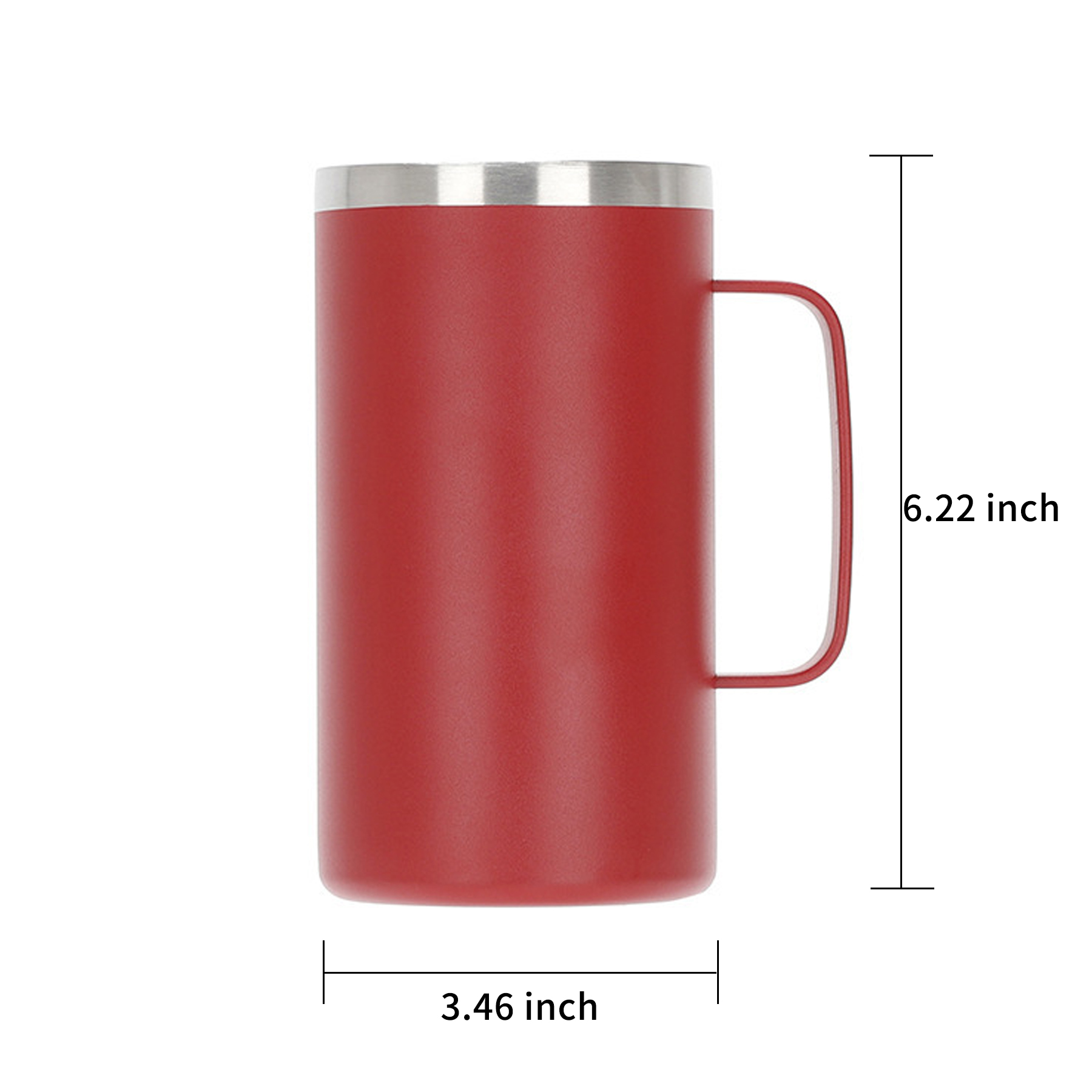 20 oz Stainless Steel Coffee Mug 2
