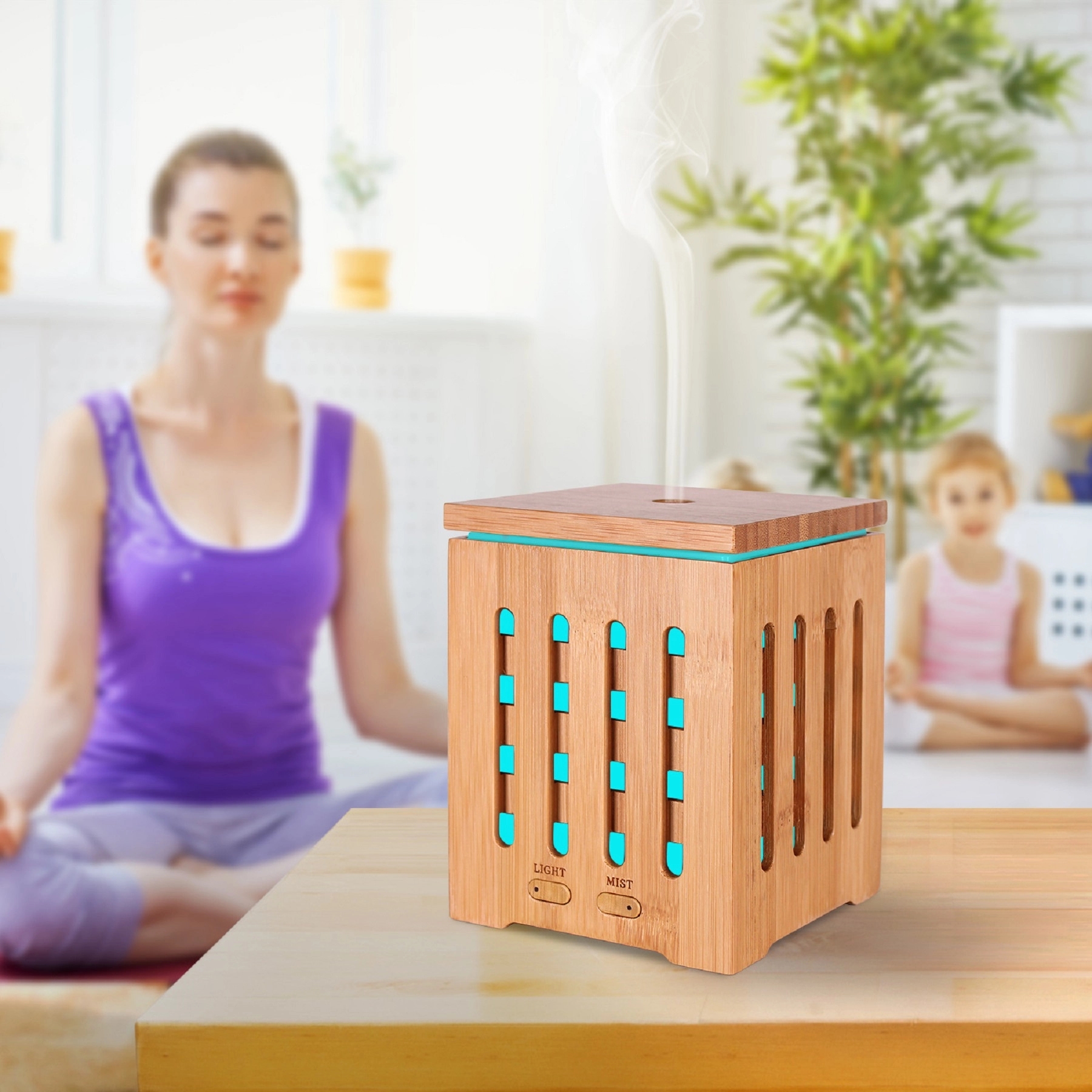 200 ml Ultrasonic Essential Oil Aroma Humidifier 10