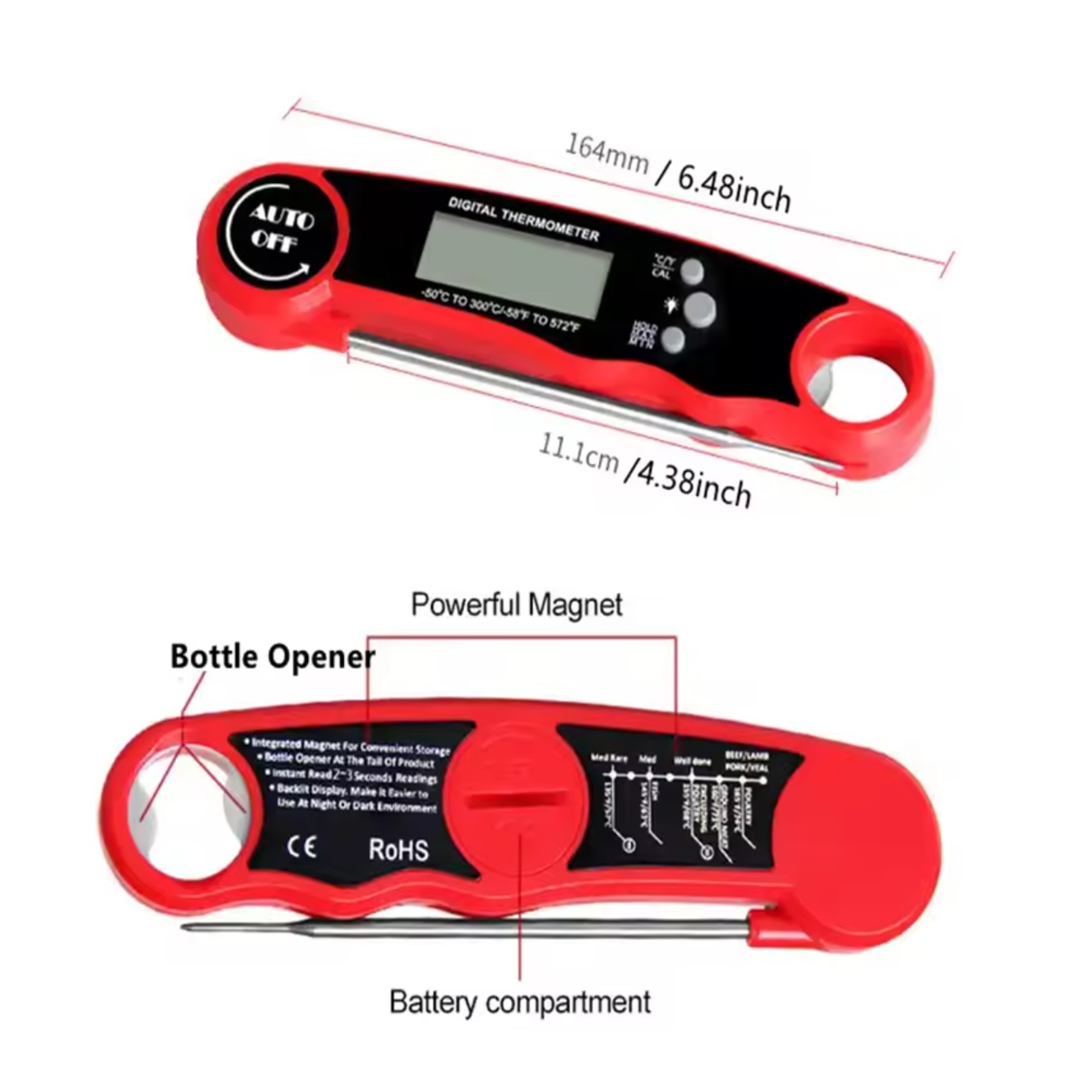 Meat Thermometer for Grilling 3