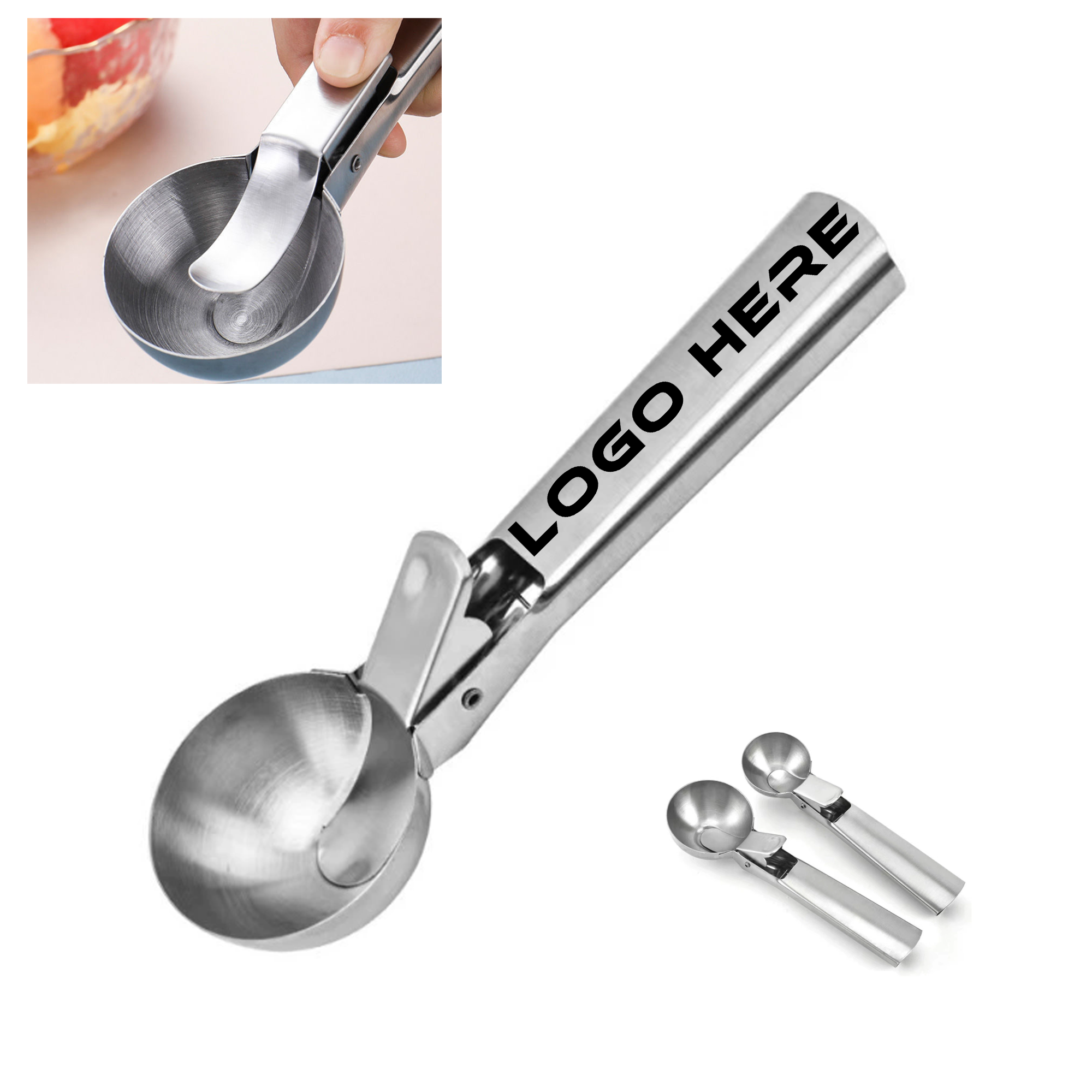 Metal Ice Cream Scoop 1