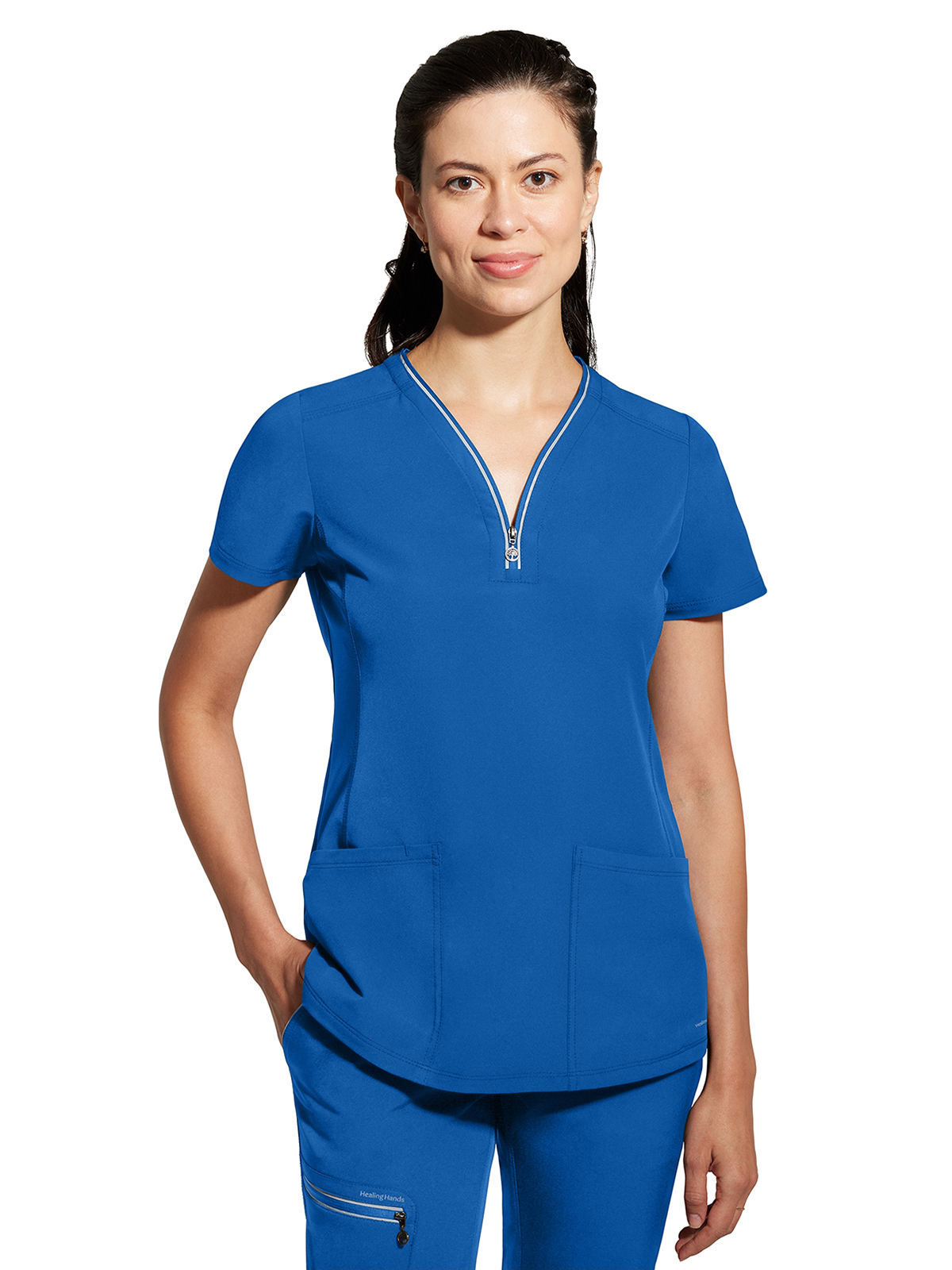 Healing Hands - 360 - Women's 3-Pocket Sonia V-Neck Top 23