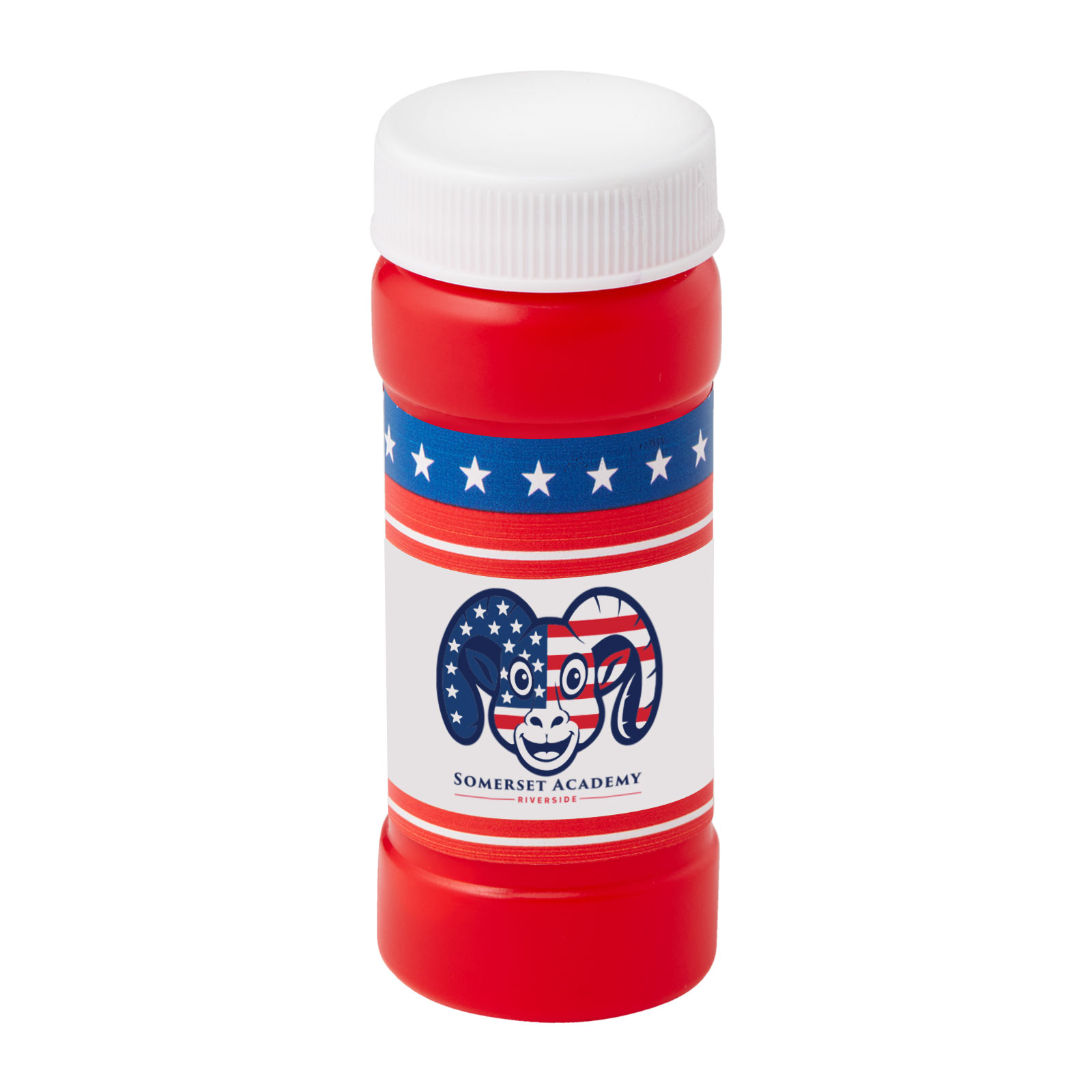 2 oz. Patriotic Bubbles with Full-Color Digital Label 14