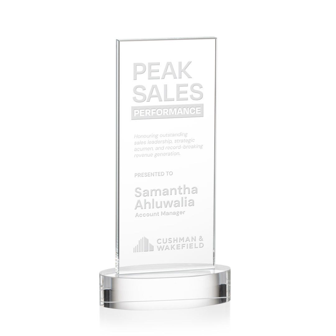 Heathrow Award on Alberton Base - Clear 6