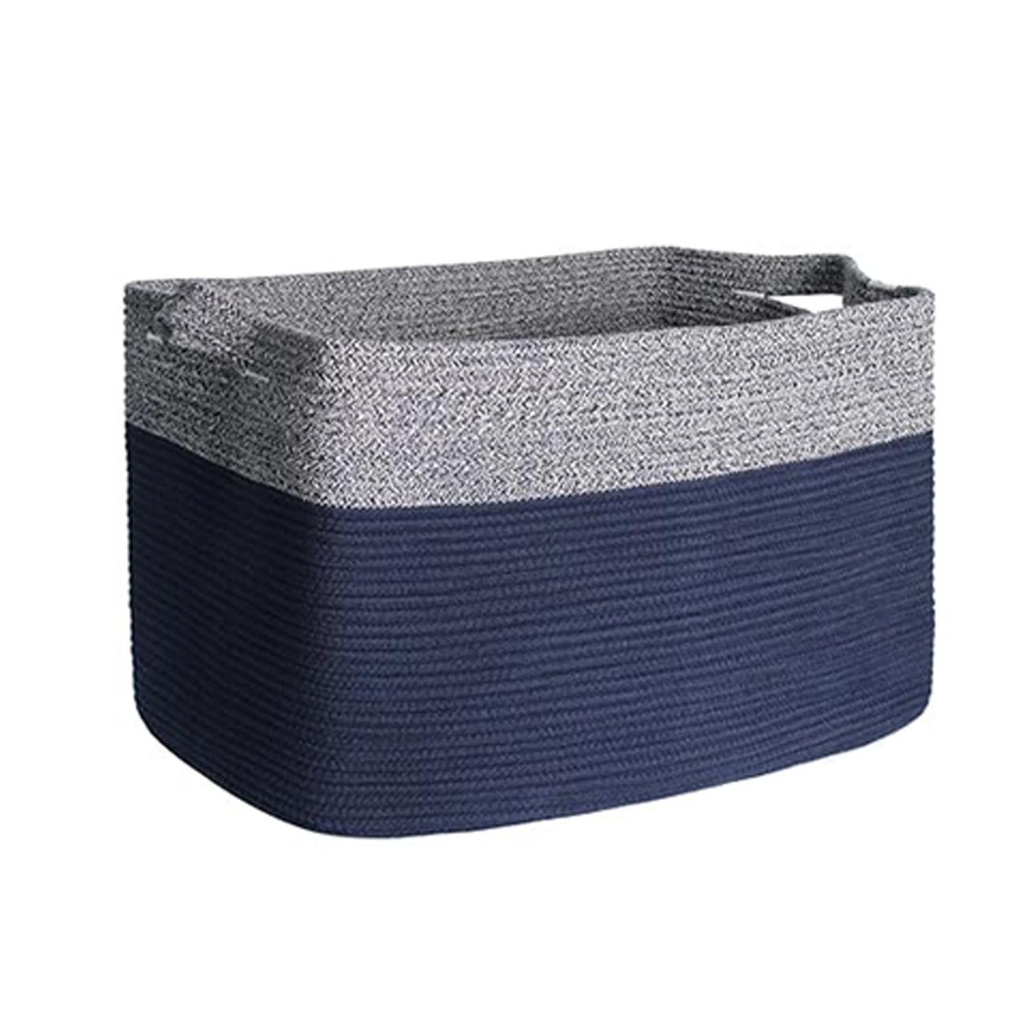 Foldable Cotton Rope Storage Basket 6