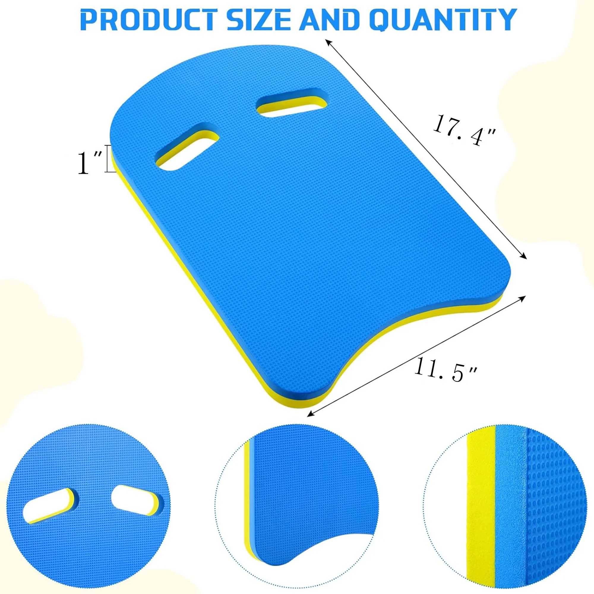 EVA Swimming Kickboard Float Board 5