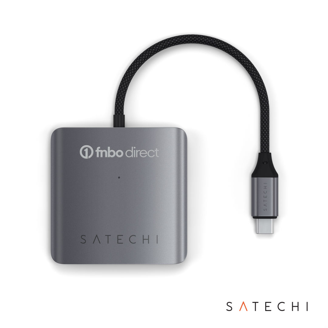 SATECHI® 4-Port USB-C Hub w/PD