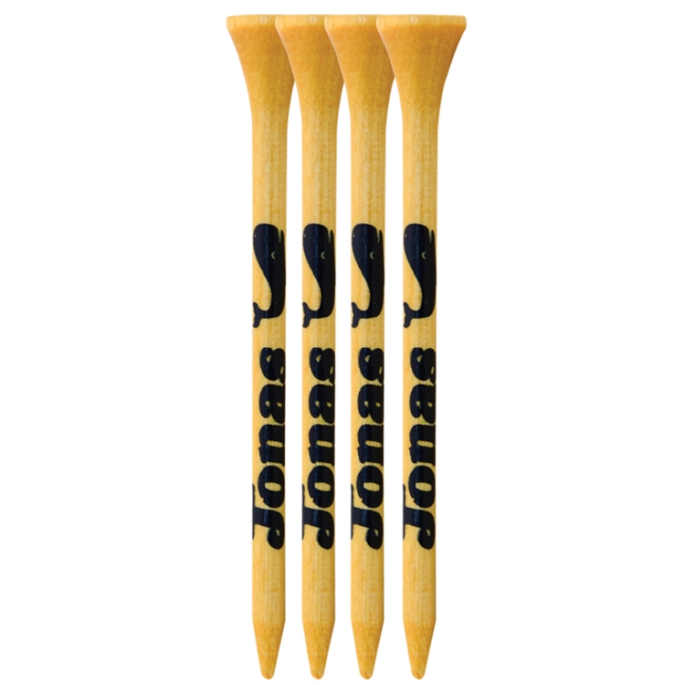 4 Pack of Bamboo Golf Tees
