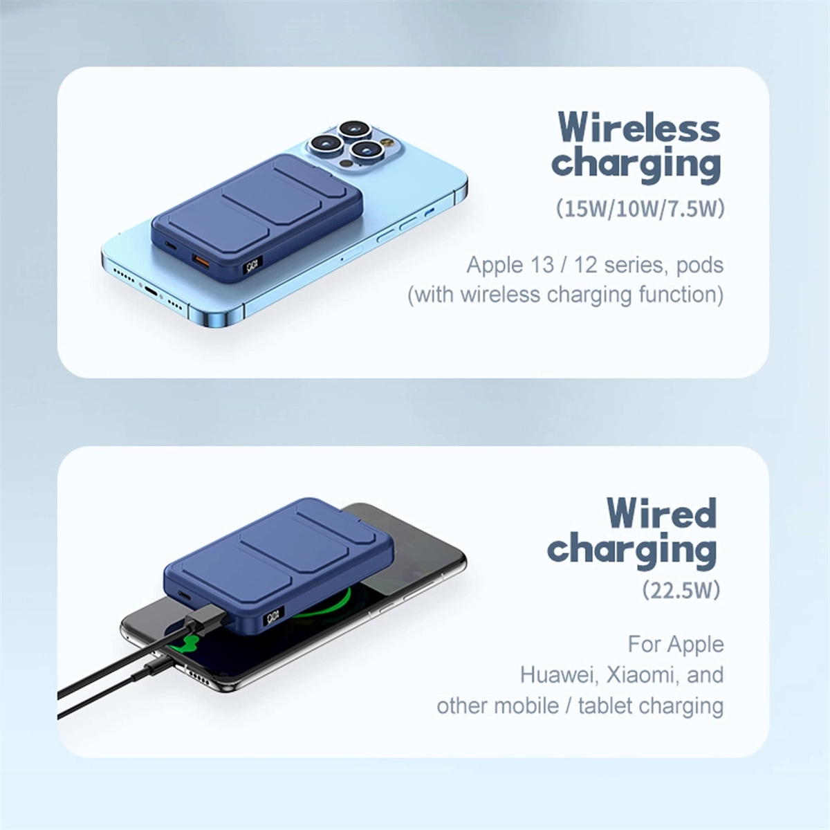 10000mAh Power Bank with Foldable Stand 3