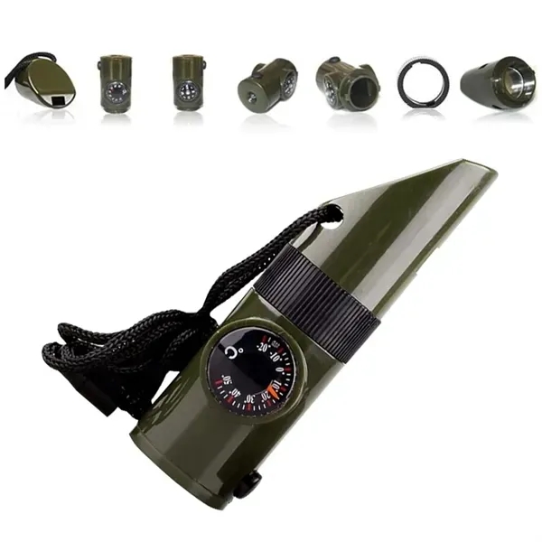 7-in-1 Outdoor Whistle - Multifunctional Survival Tool 6