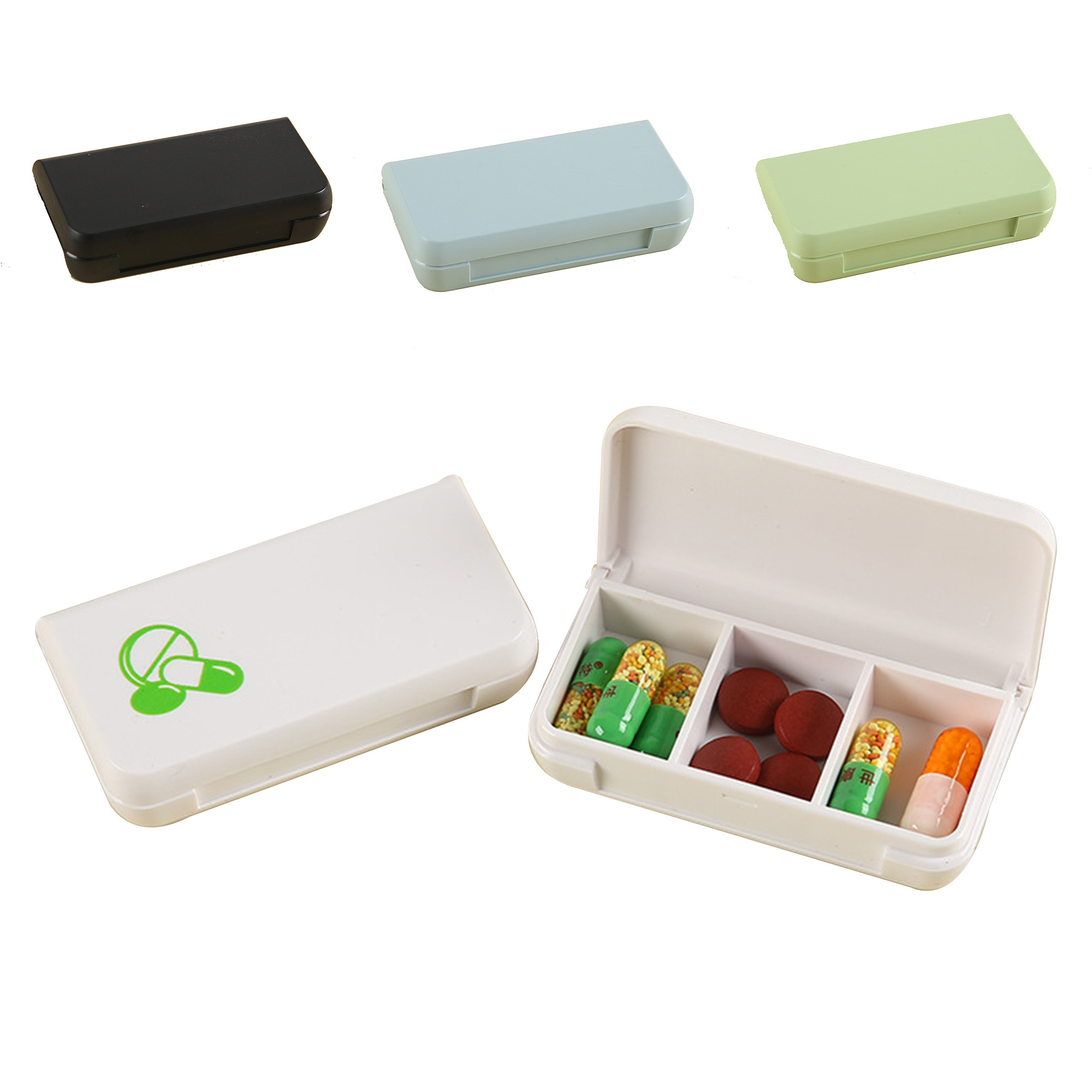Mini Portable Custom Pill Organizer 2